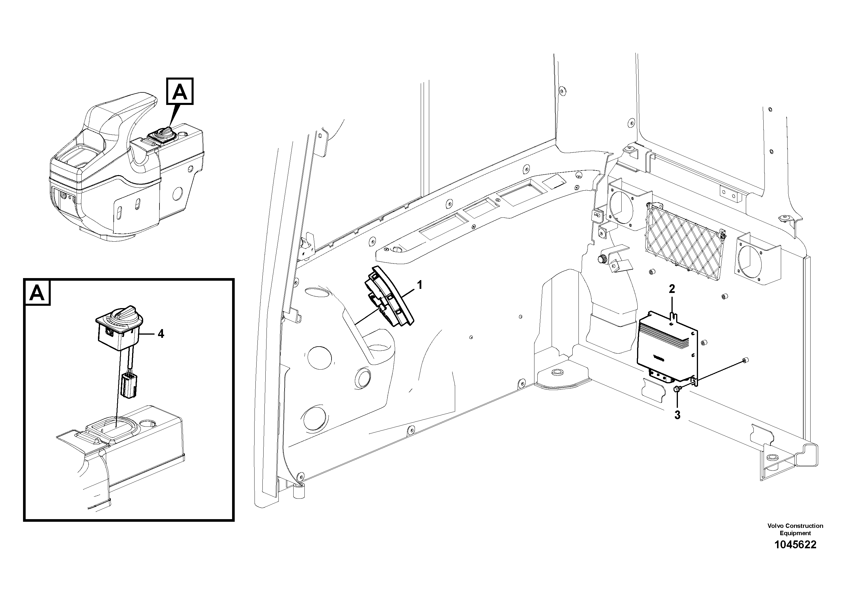 Схема запчастей Volvo EW60C - 69301 Electronic unit 