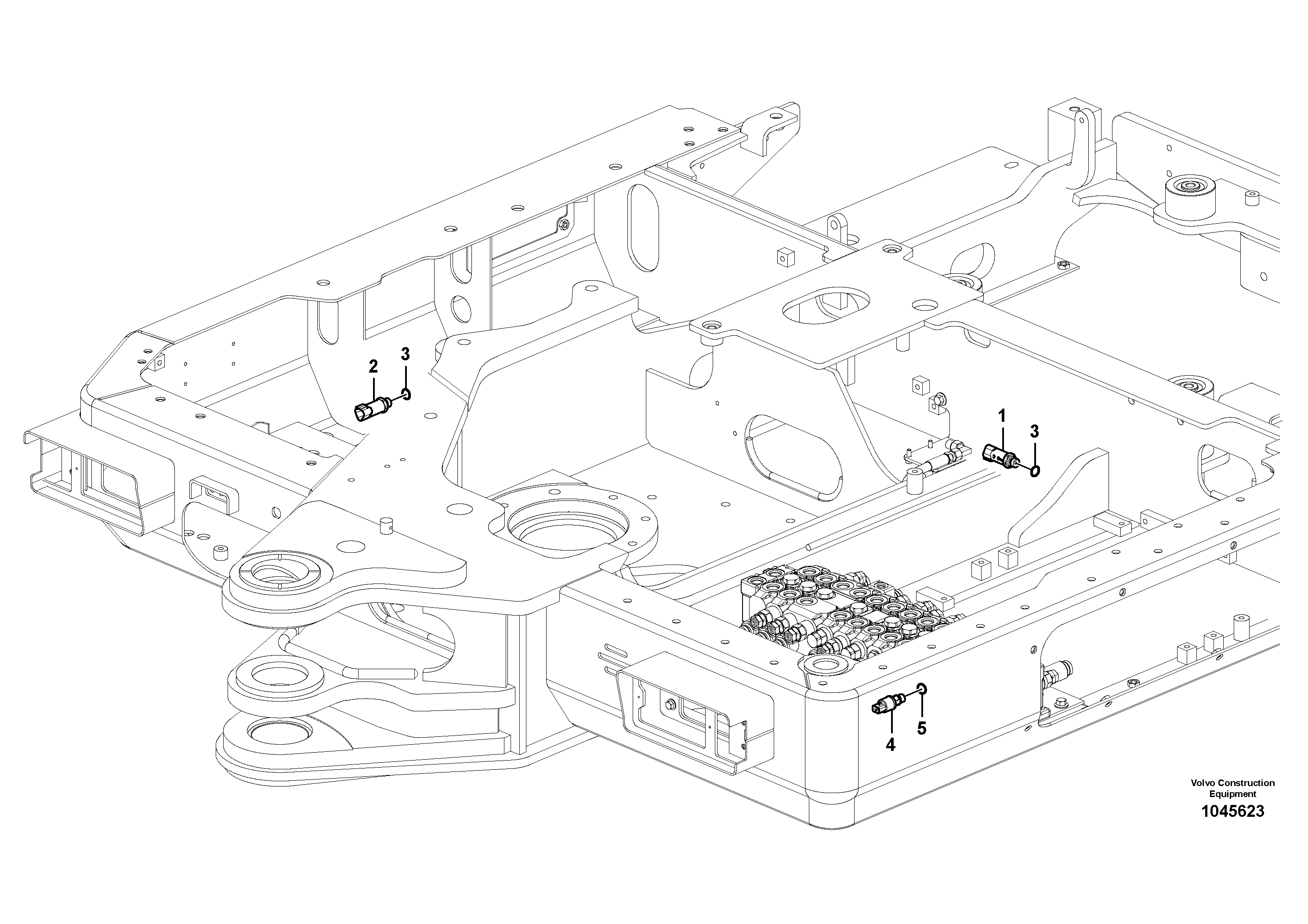 Схема запчастей Volvo EW60C - 81013 Electronic unit 