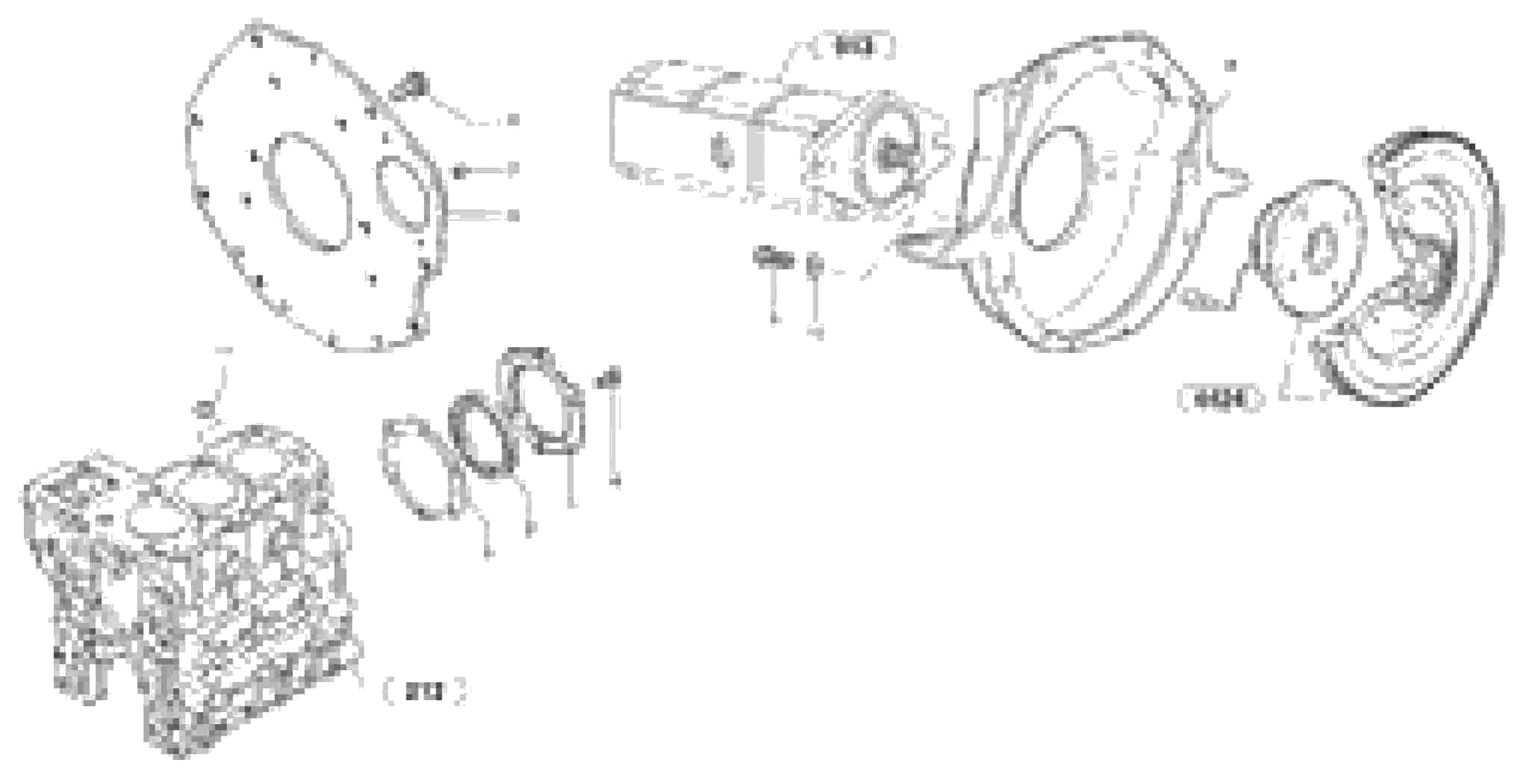 Схема запчастей Volvo EC15 - 4724 Картер маховика EC15 TYPE 265 XR