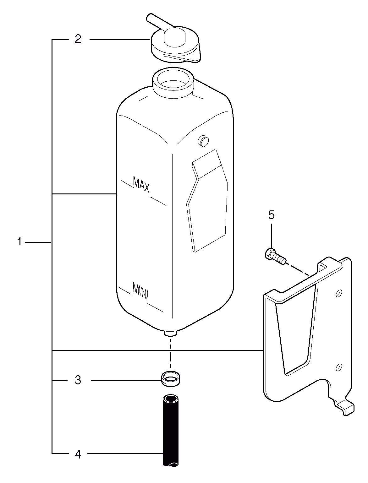 Схема запчастей Volvo EC15B - 35676 Бак (бачок) расширительный EC15B TYPE 272 XT/XTV