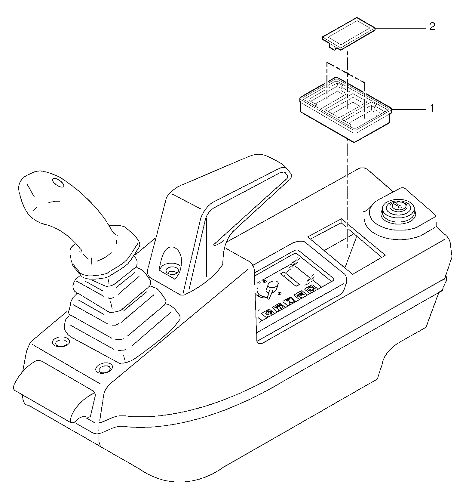 Схема запчастей Volvo EC15B - 64 Operators station : instrument panel ( right ) EC15B TYPE 272 XT/XTV