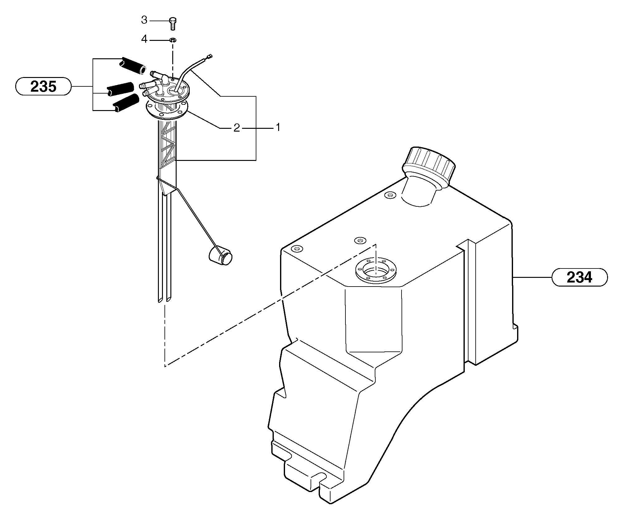 Схема запчастей Volvo EC15B - 742 Transmitter EC15B TYPE 272 XT/XTV