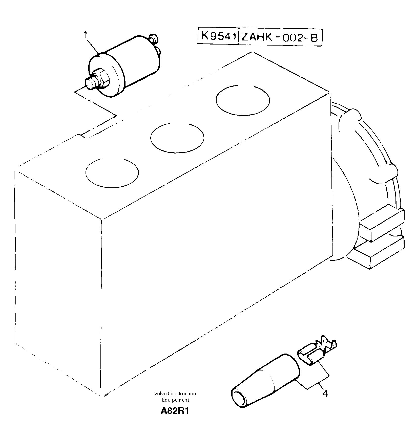 Схема запчастей Volvo EC50 - 6442 Throttle and stop controls EC50VV TYPE 247