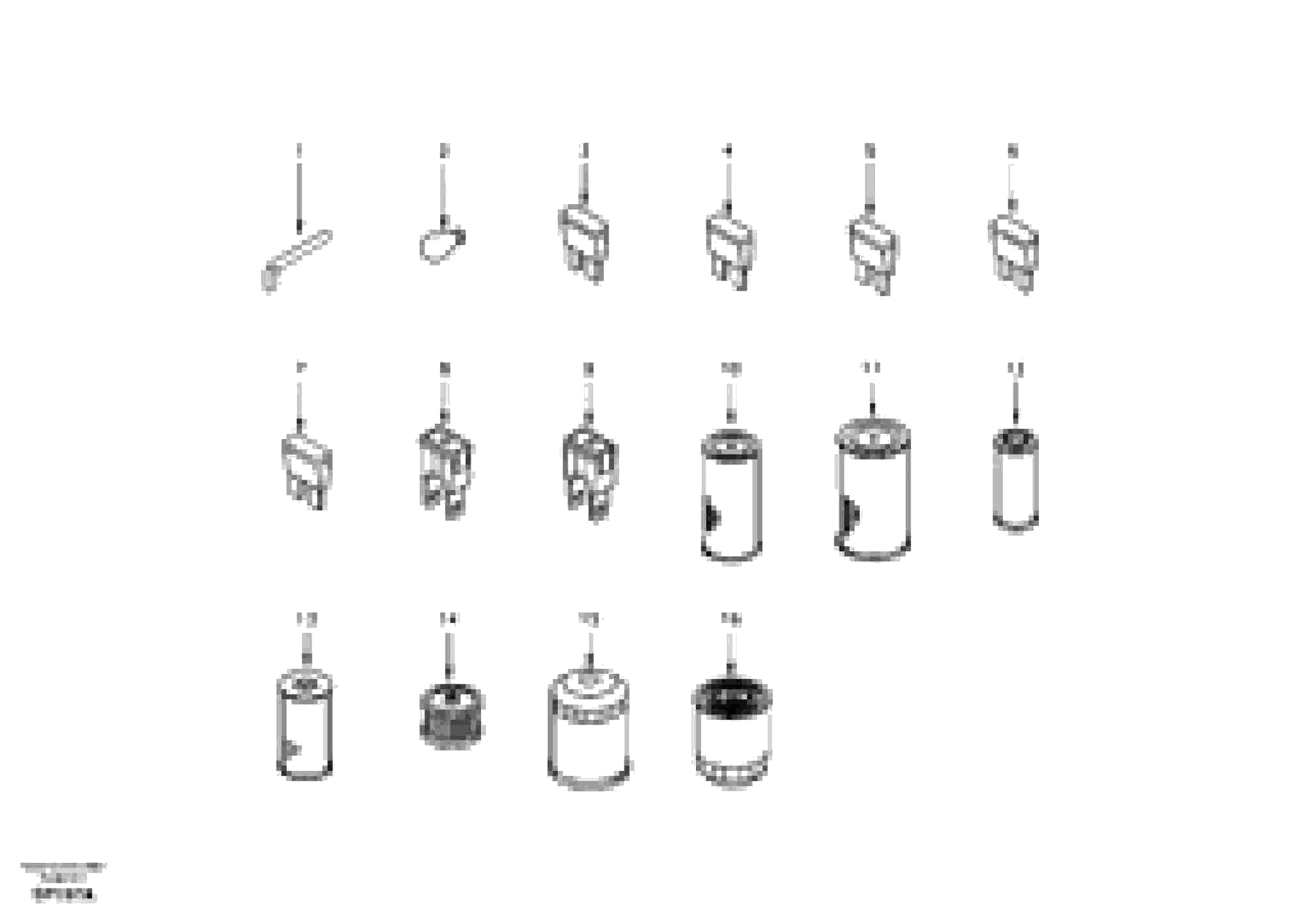 Схема запчастей Volvo EC55 - 32057 Spare parts kit EC55 SER NO 20001-