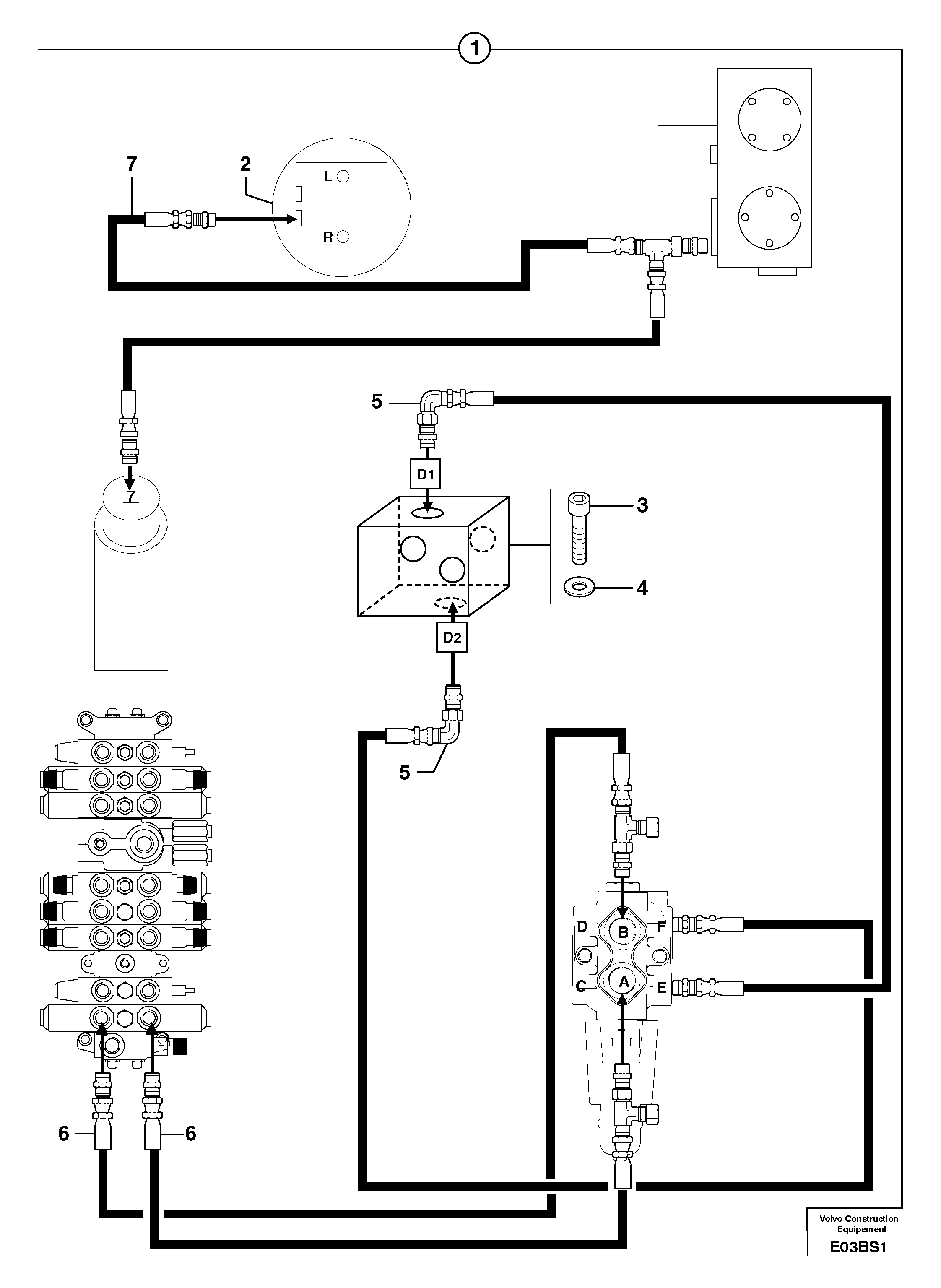 Схема запчастей Volvo EW50 - 13876 Slewing motion control drive ( kit ) EW50 TYPE 256