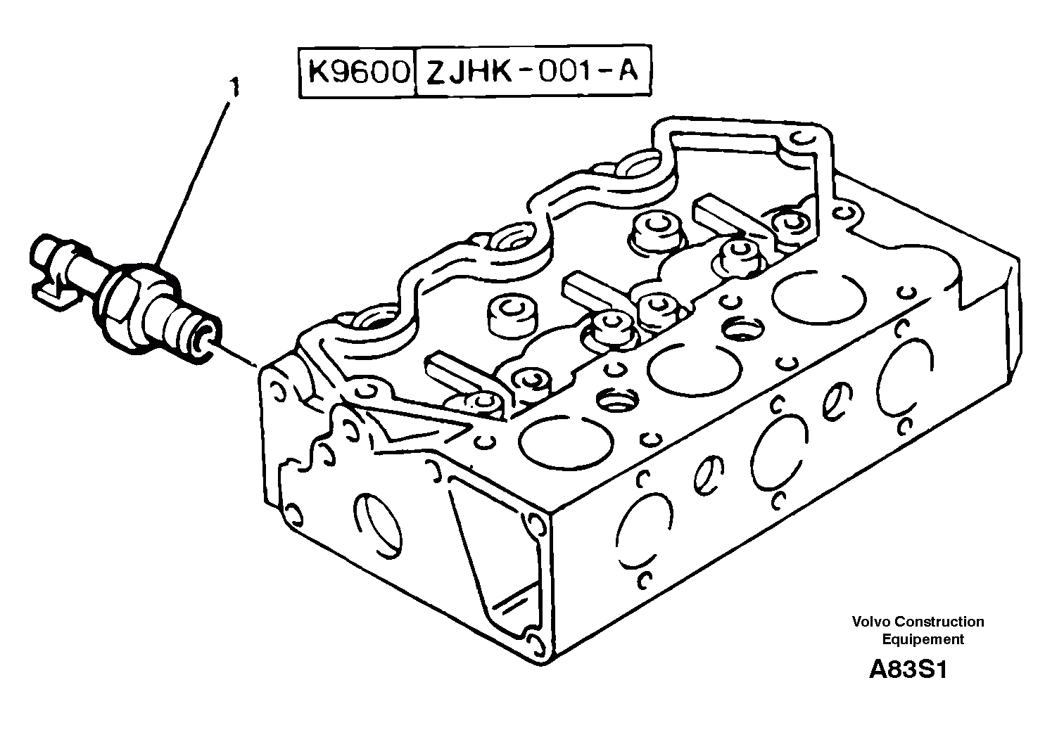Схема запчастей Volvo EW50 - 11480 Lubrication oil pressure switch and gauge EW50 TYPE 256