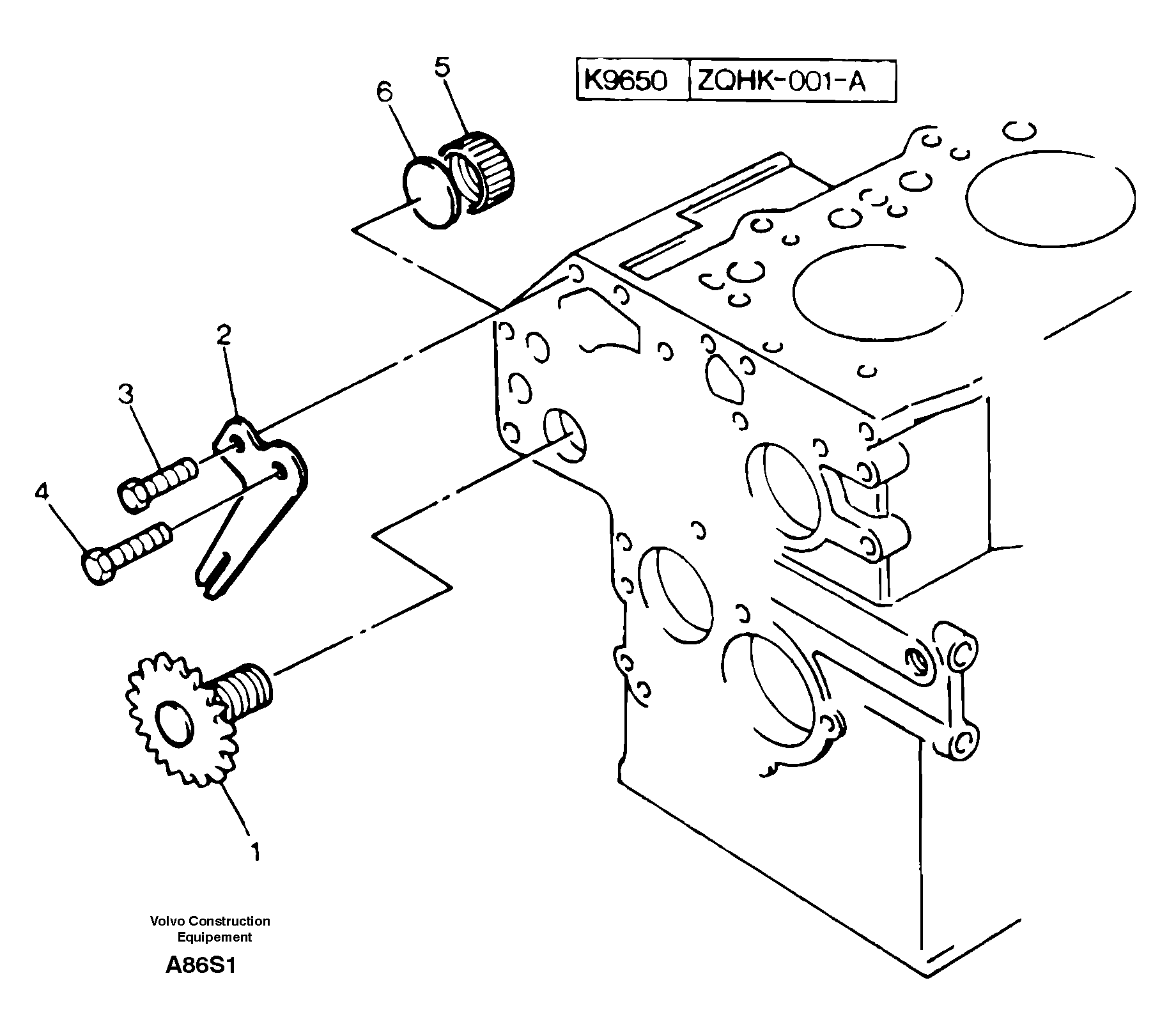 Схема запчастей Volvo EW50 - 12797 Tachometer and hour meter EW50 TYPE 256