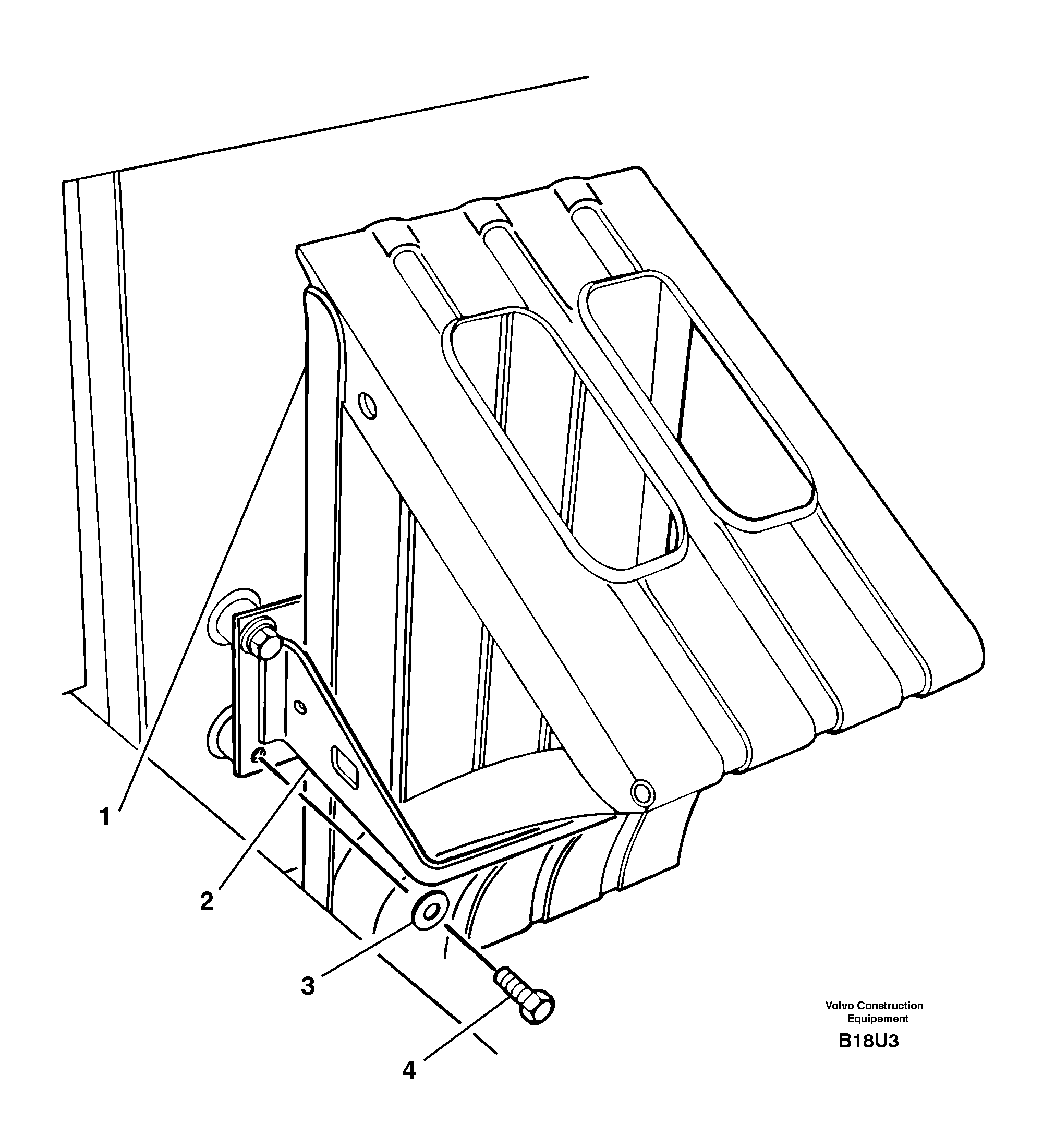 Схема запчастей Volvo EW70 - 10084 Shim for wheel EW70VV TYPE 262