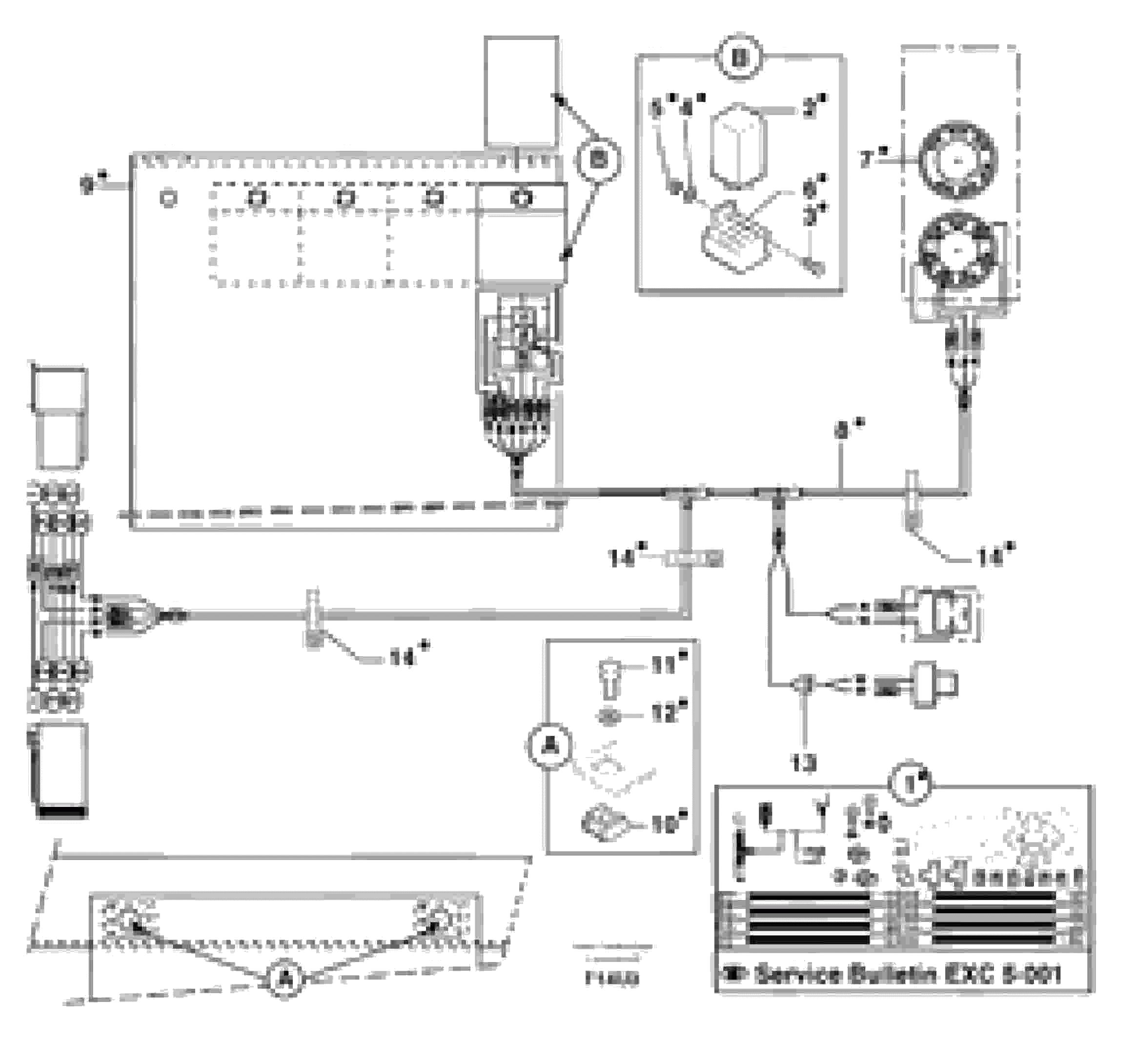 Схема запчастей Volvo EW70 - 34588 Electrical system / for brake EW70 TYPE 262