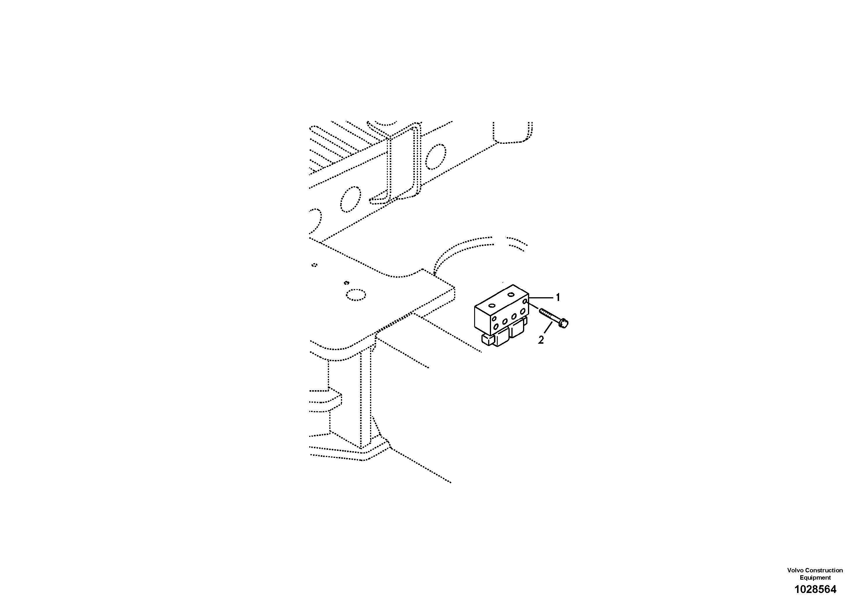 Схема запчастей Volvo ECR88 - 24926 Proportional valve ECR88 S/N 14011-