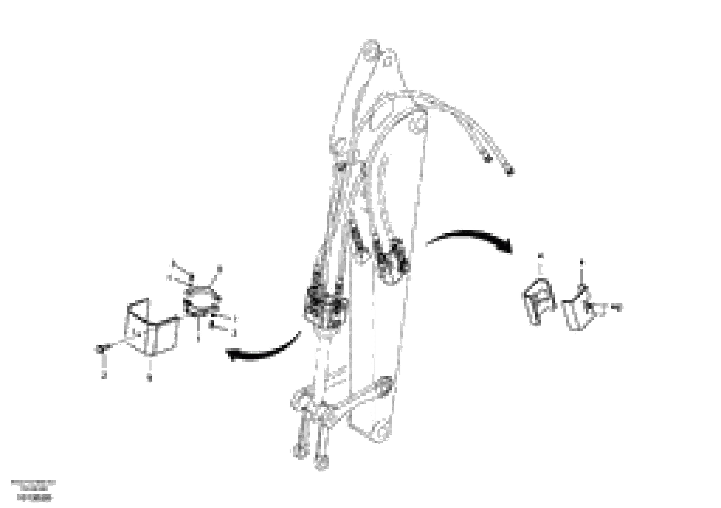 Схема запчастей Volvo ECR88 - 61268 Working hydraulic, covers ECR88 S/N 10001-14010