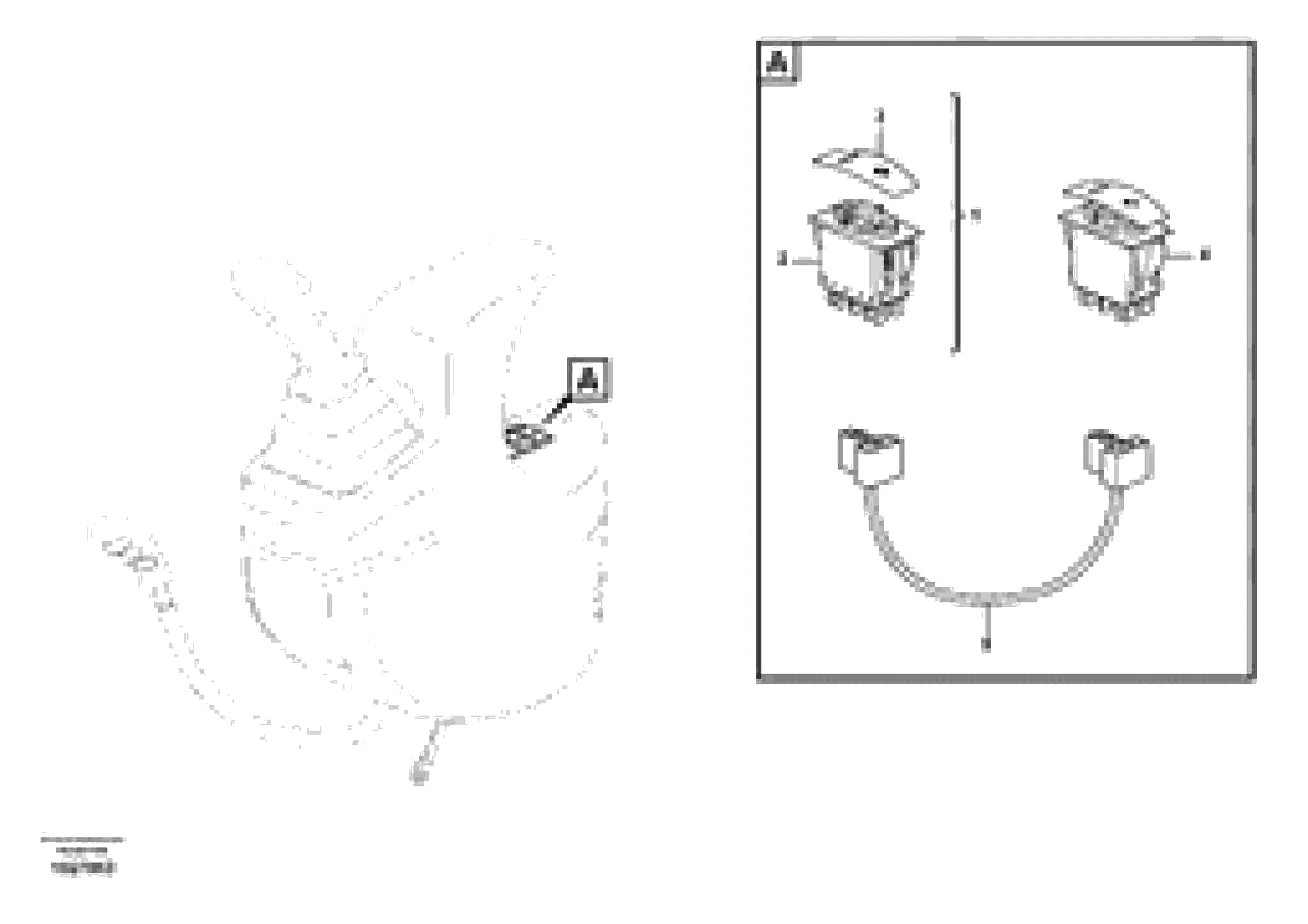 Схема запчастей Volvo EC35C - 102664 Switches for double-acting circuit without quick-coupler EC35C