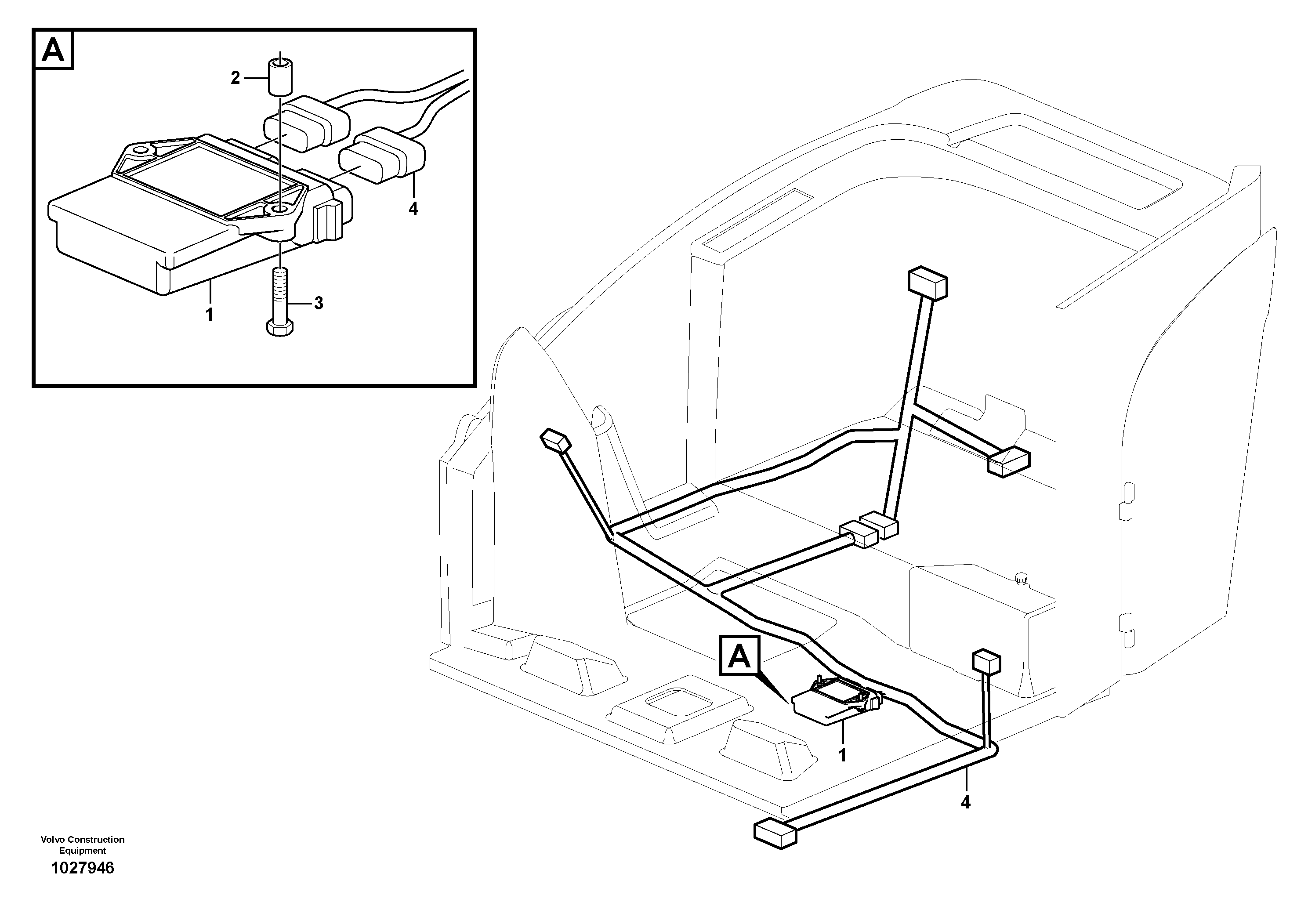 Схема запчастей Volvo EC35C - 30528 Electronic unit EC35C