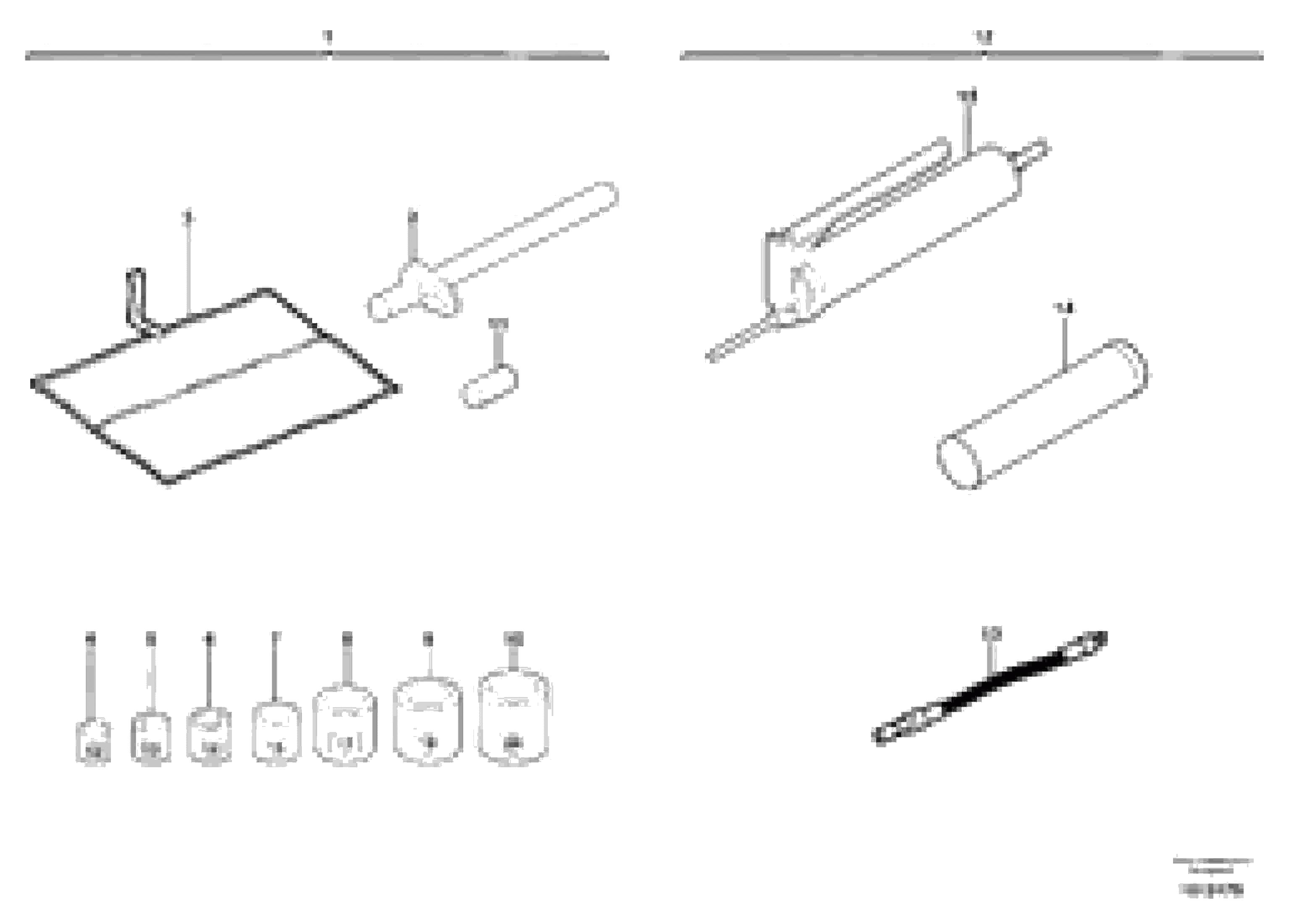Схема запчастей Volvo EC35C - 70037 Инструменты для ремонта EC35C