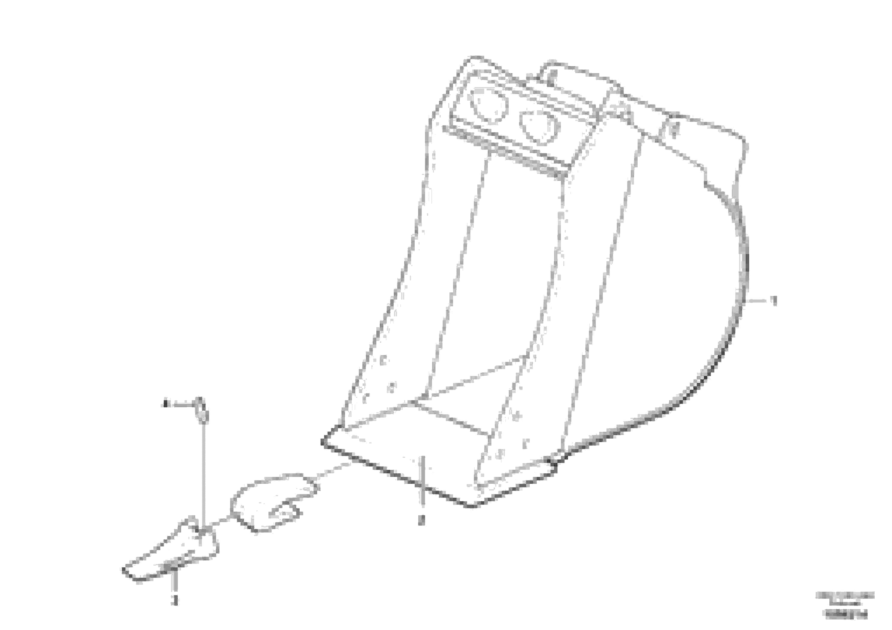 Схема запчастей Volvo EC35C - 84633 Buckets for Quickfit ATTACHMENTS ATT. COMPACT EXCAVATORS BUCKET&HAMMER