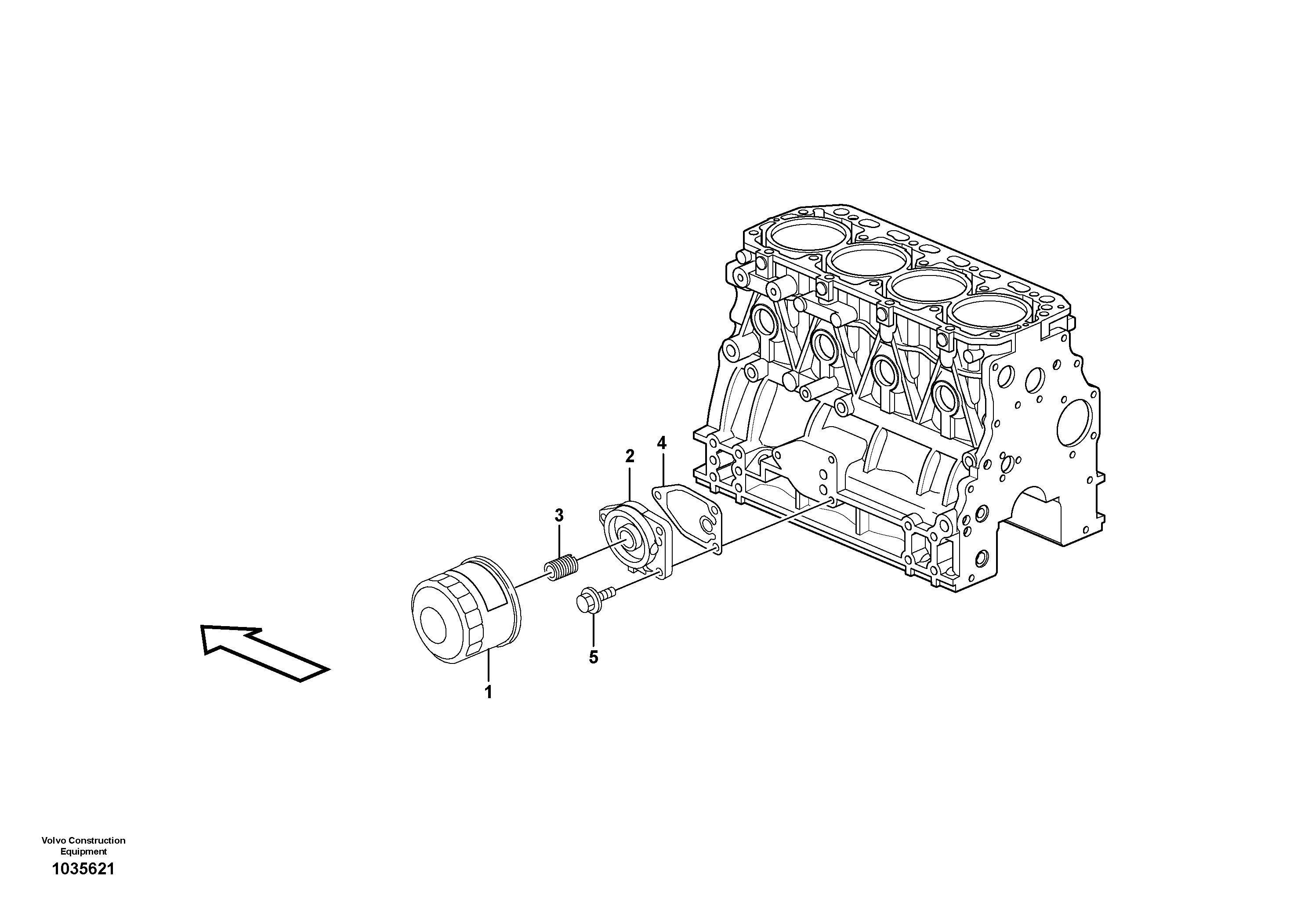 Схема запчастей Volvo EC27C - 17892 Система масляной смазки EC27C