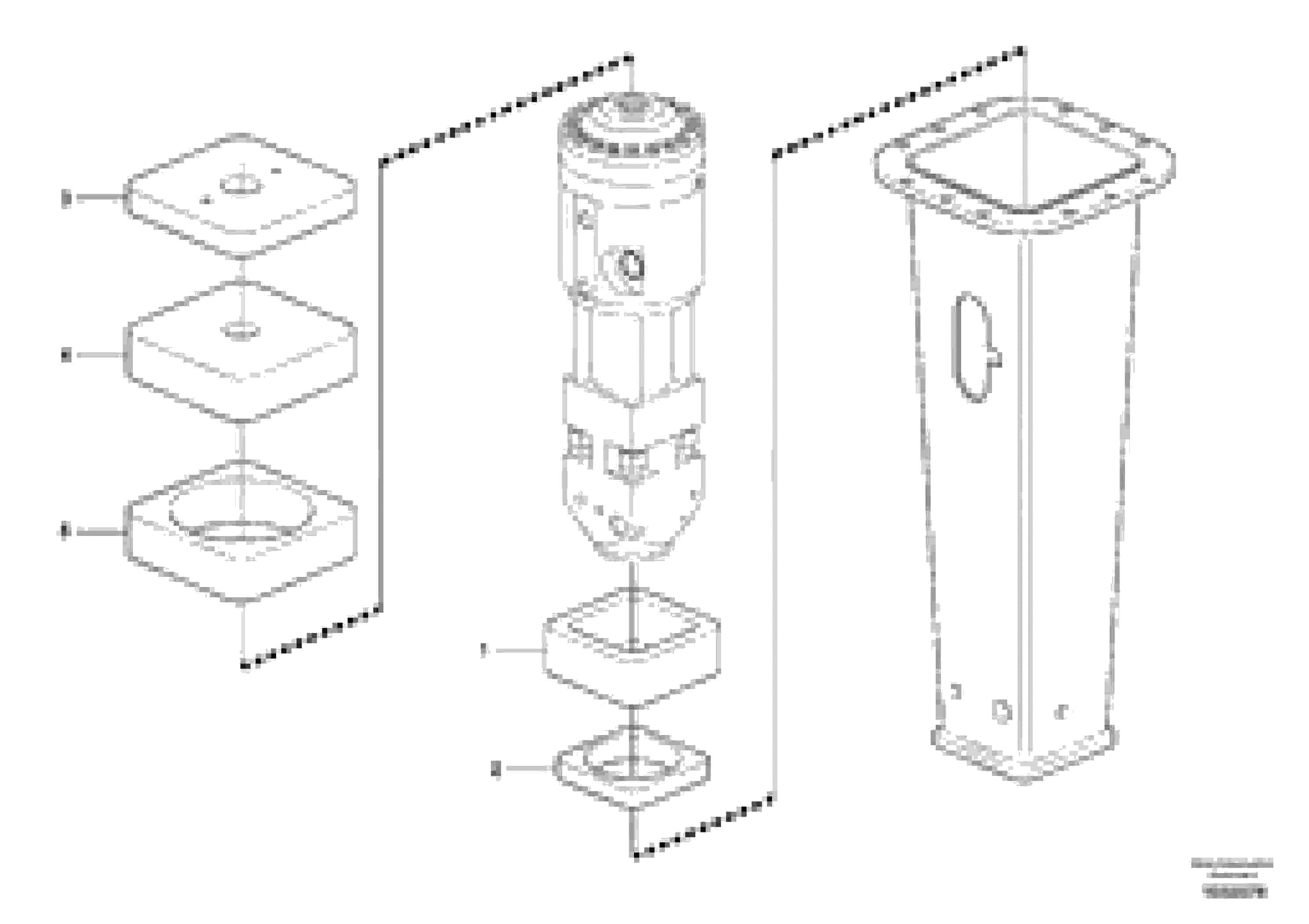 Схема запчастей Volvo EC27C - 50883 Hammer EC27C