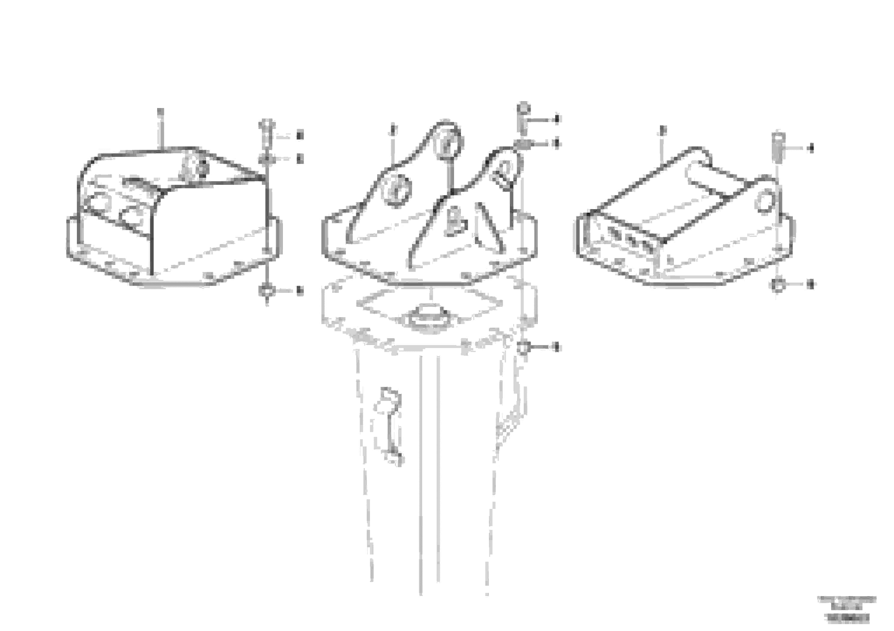 Схема запчастей Volvo EC27C - 50885 Retainer for hammer EC27C