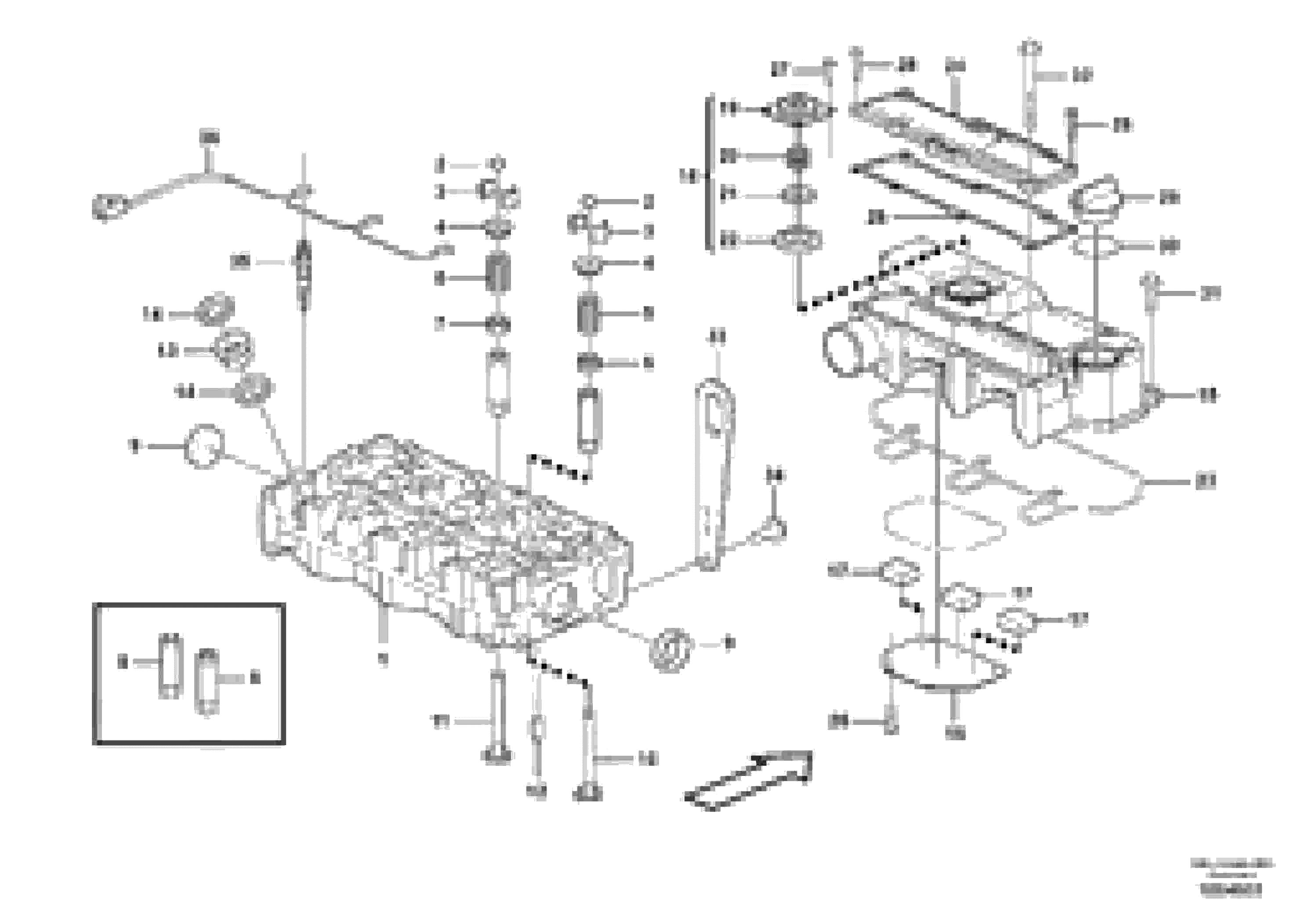 Схема запчастей Volvo EC15C - 72251 Головка блока цилиндров EC15C