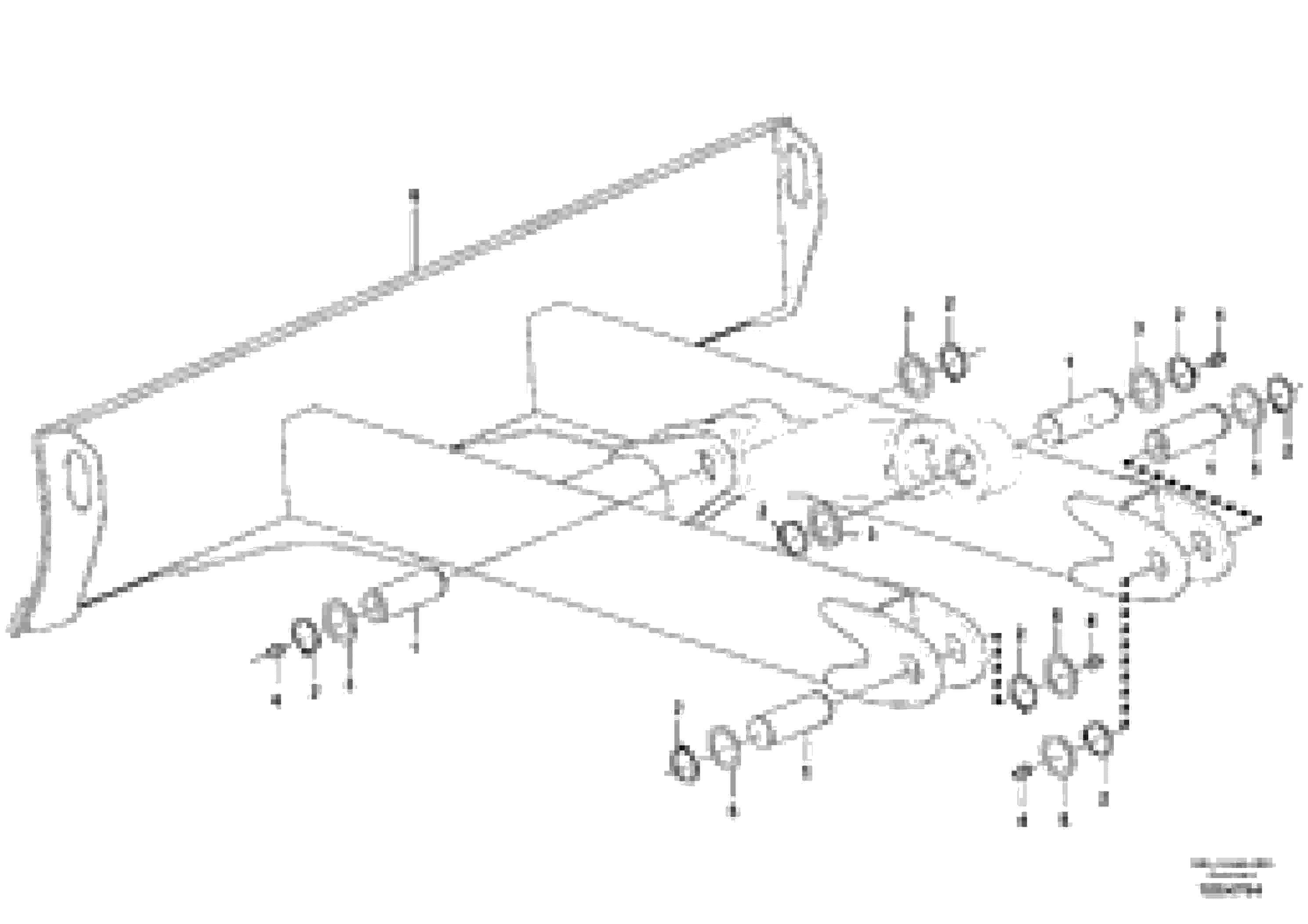 Схема запчастей Volvo EC17C - 67144 Лезвие отвала (аутригера) EC17C