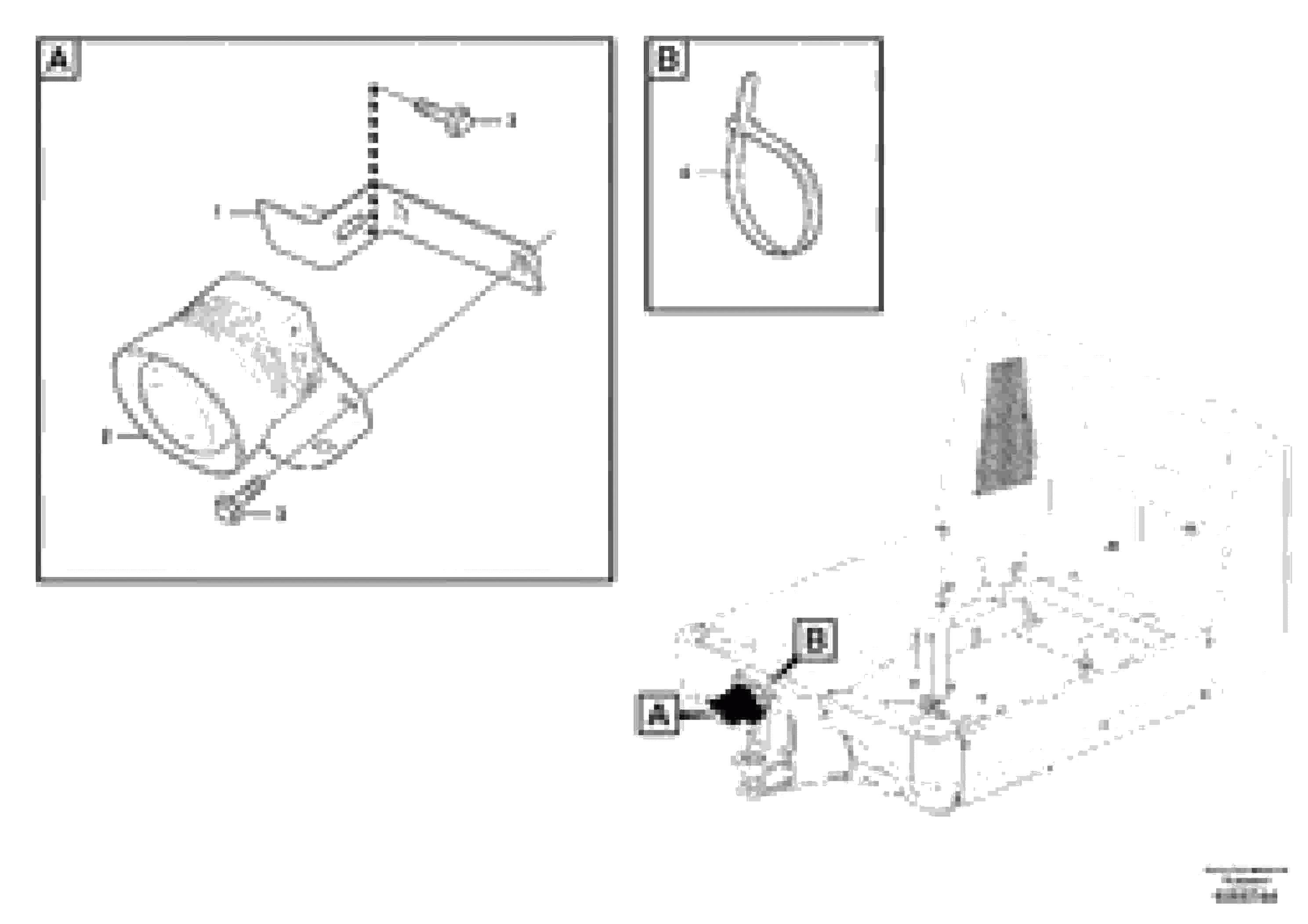 Схема запчастей Volvo EC18C - 71695 Travel alarm, acoustic EC18C