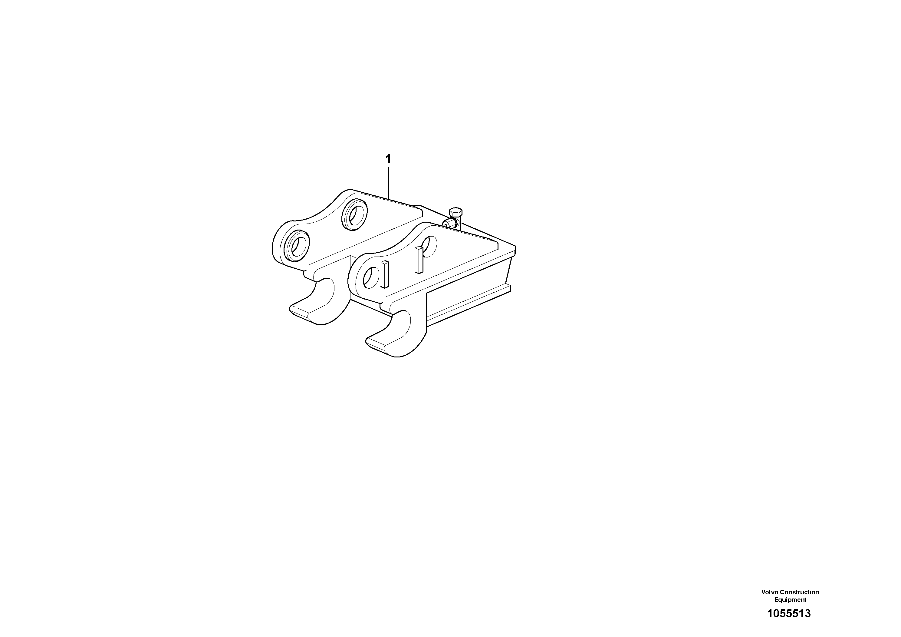 Схема запчастей Volvo EC20C - 68835 Lever EC20C