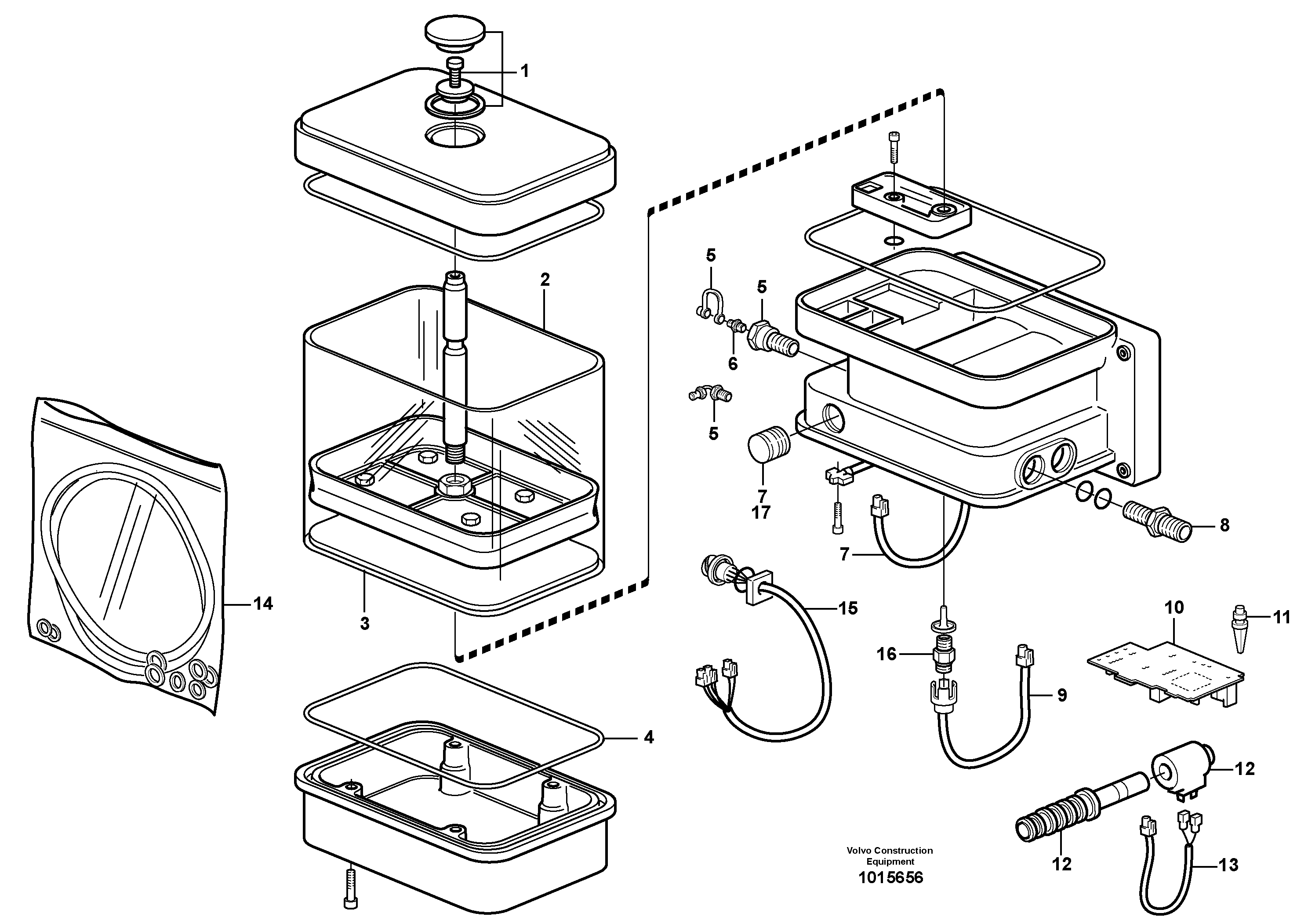 Схема запчастей Volvo L220D - 25786 Pump:central lubrication L220D SER NO 1001-