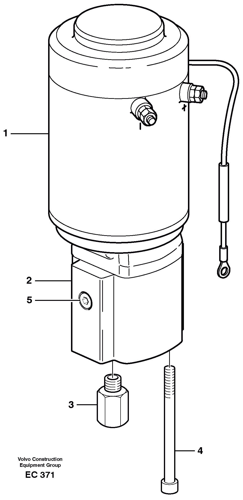 Схема запчастей Volvo L70D - 24557 Pump unit L70D