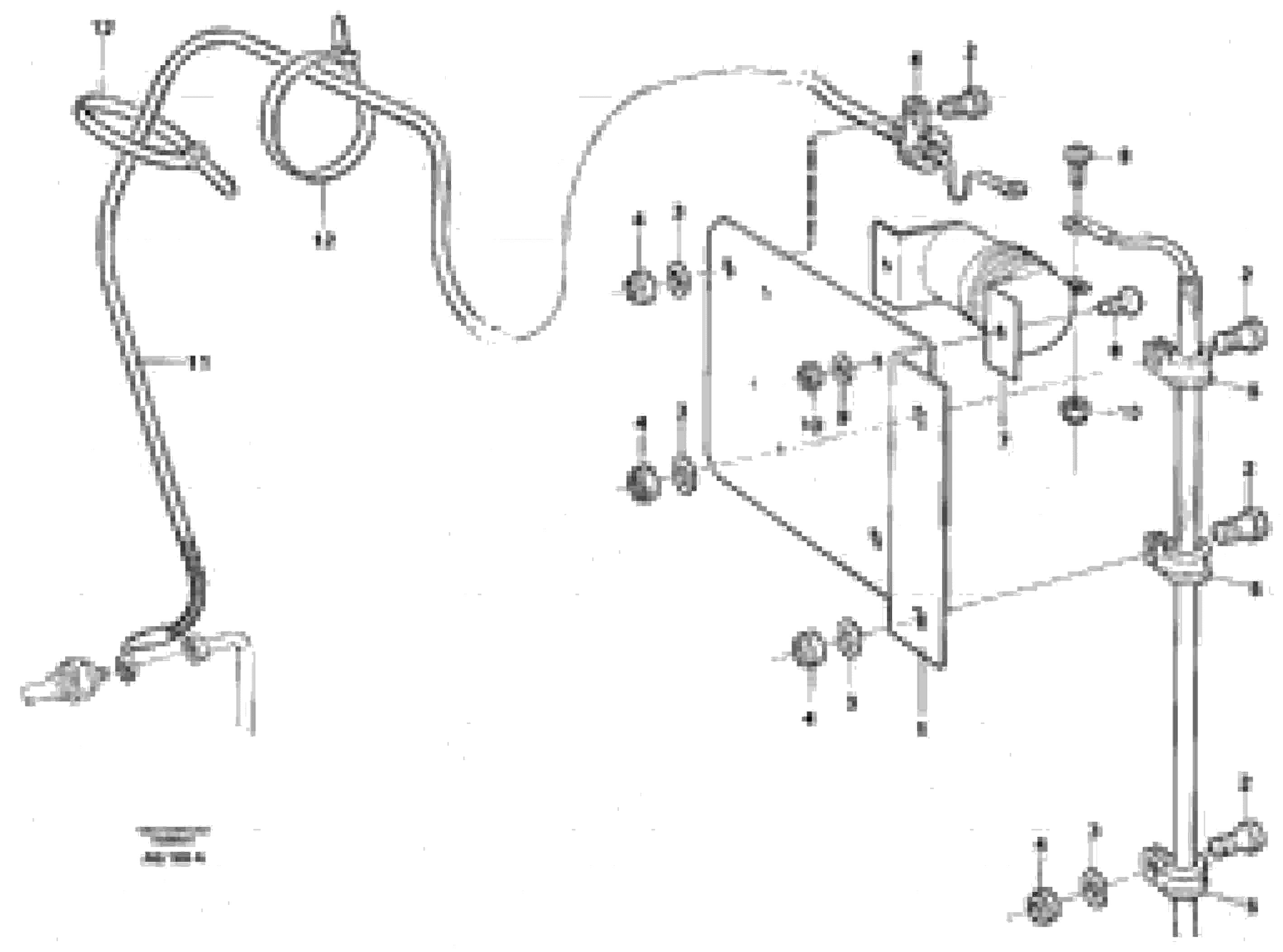 Схема запчастей Volvo L50B - 54939 Предпусковой подогреватель в сборе L50B/L50C VOLVO BM VOLVO BM L50B/L50C SER NO - 10966