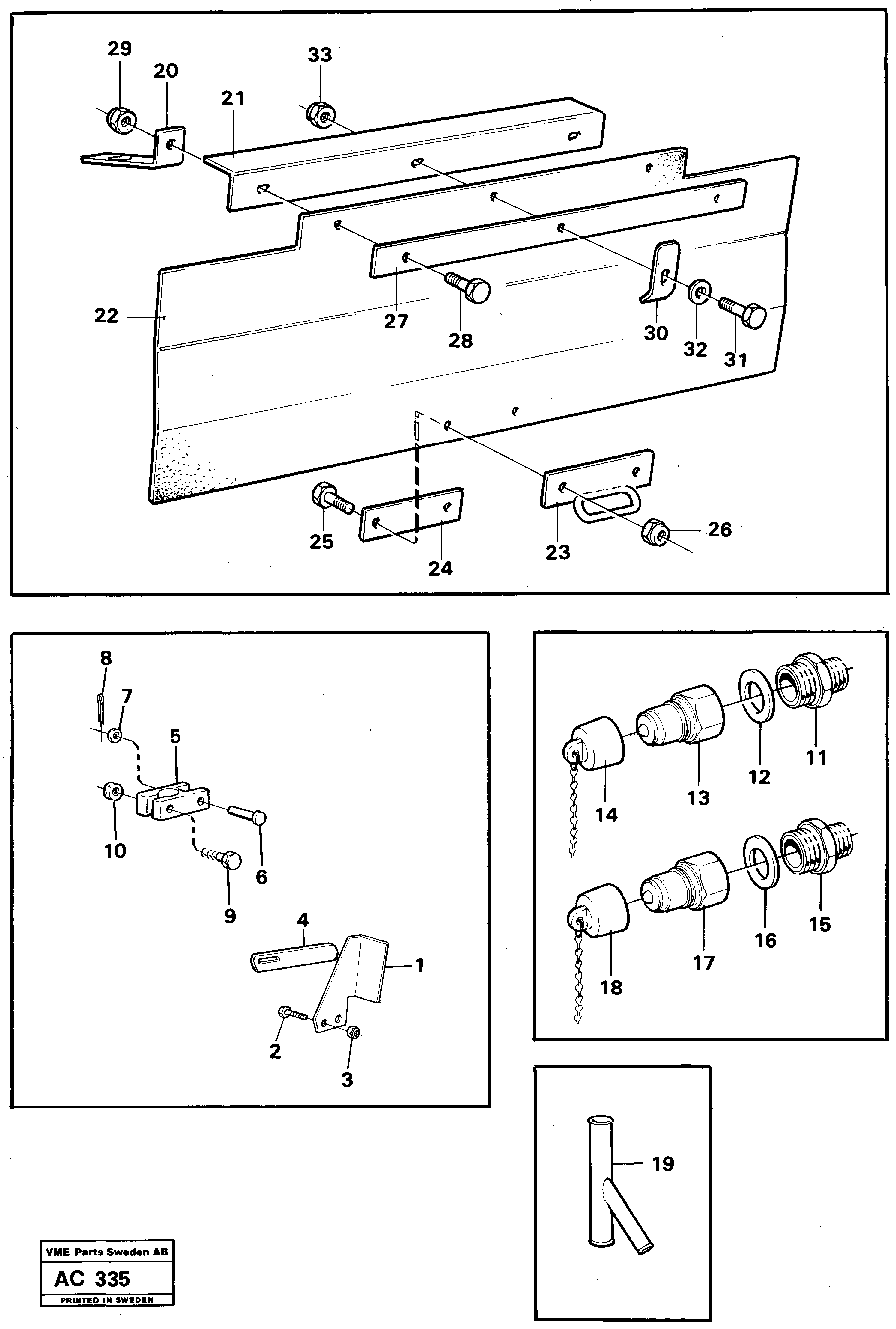 Схема запчастей Volvo L70 - 517 Equipment L70 L70 S/N 7401- / 60501- USA