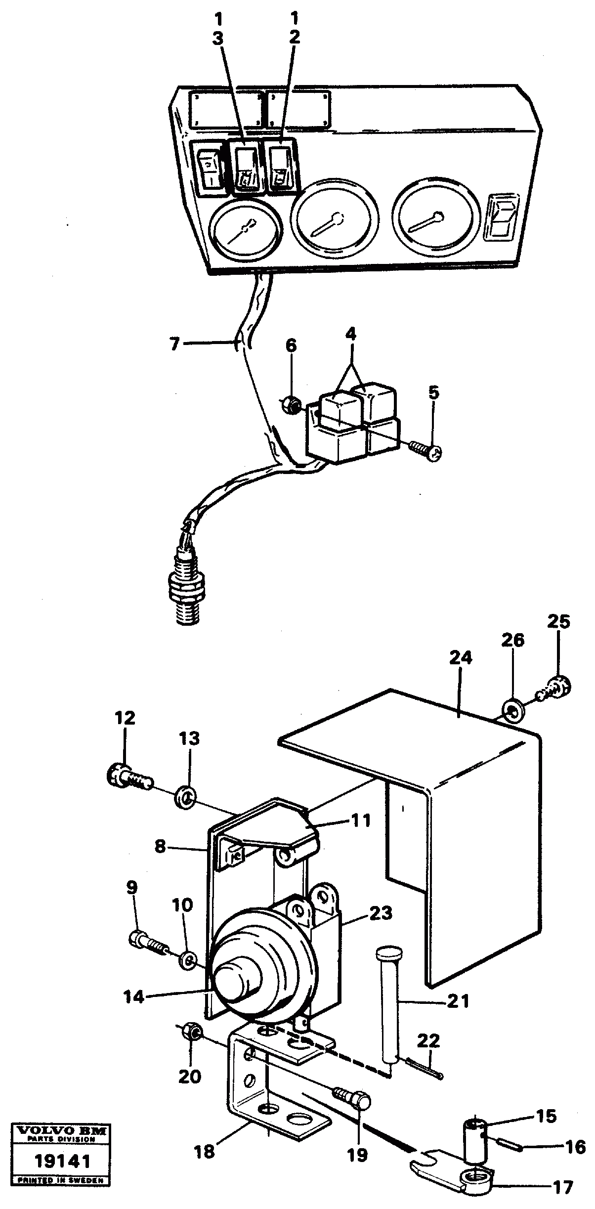 Схема запчастей Volvo L70 - 37871 Equipment L70 L70 S/N -7400/ -60500 USA
