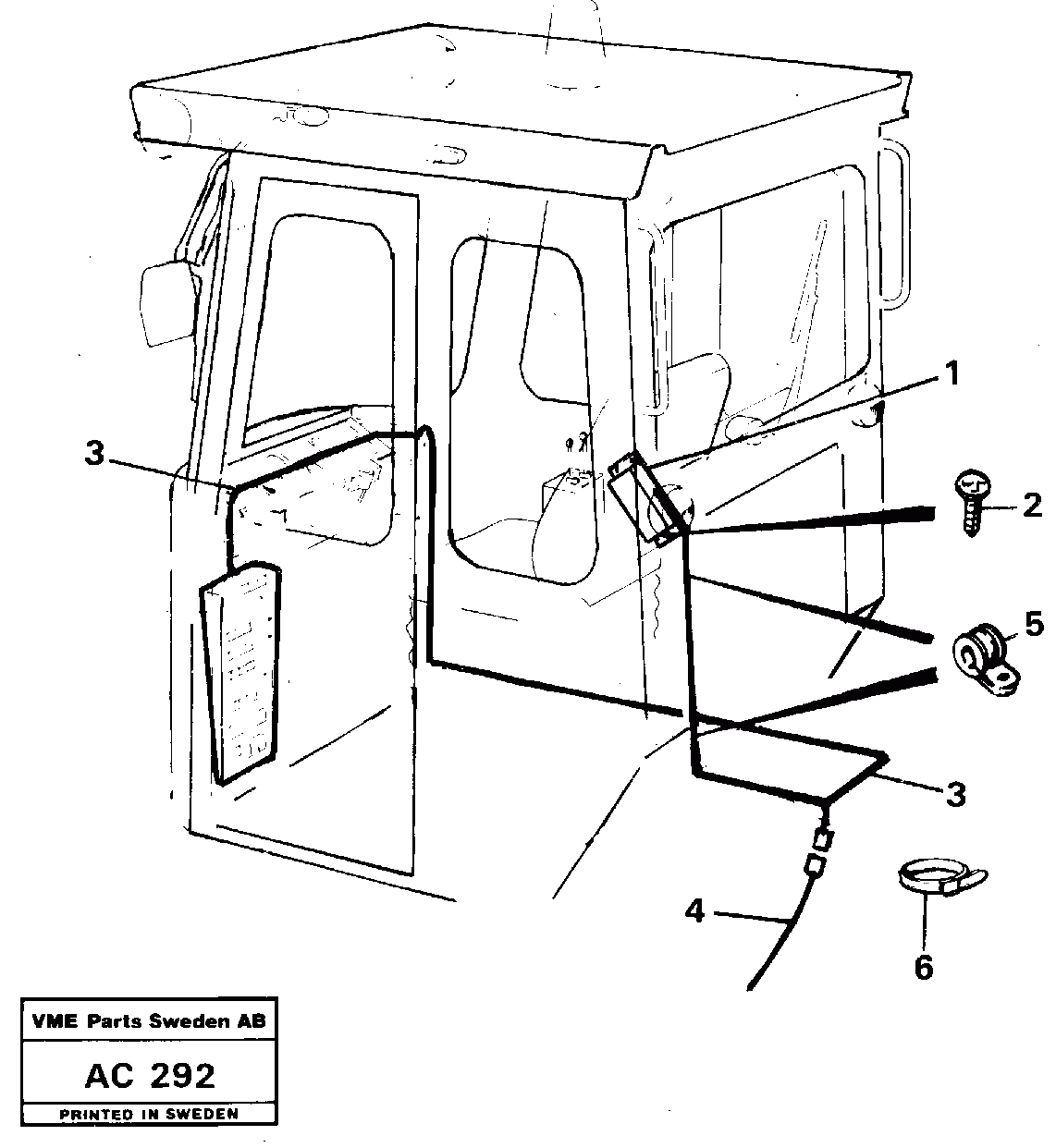 Схема запчастей Volvo L70 - 22649 Электроника (электрооборудование ) L70 L70 S/N 7401- / 60501- USA