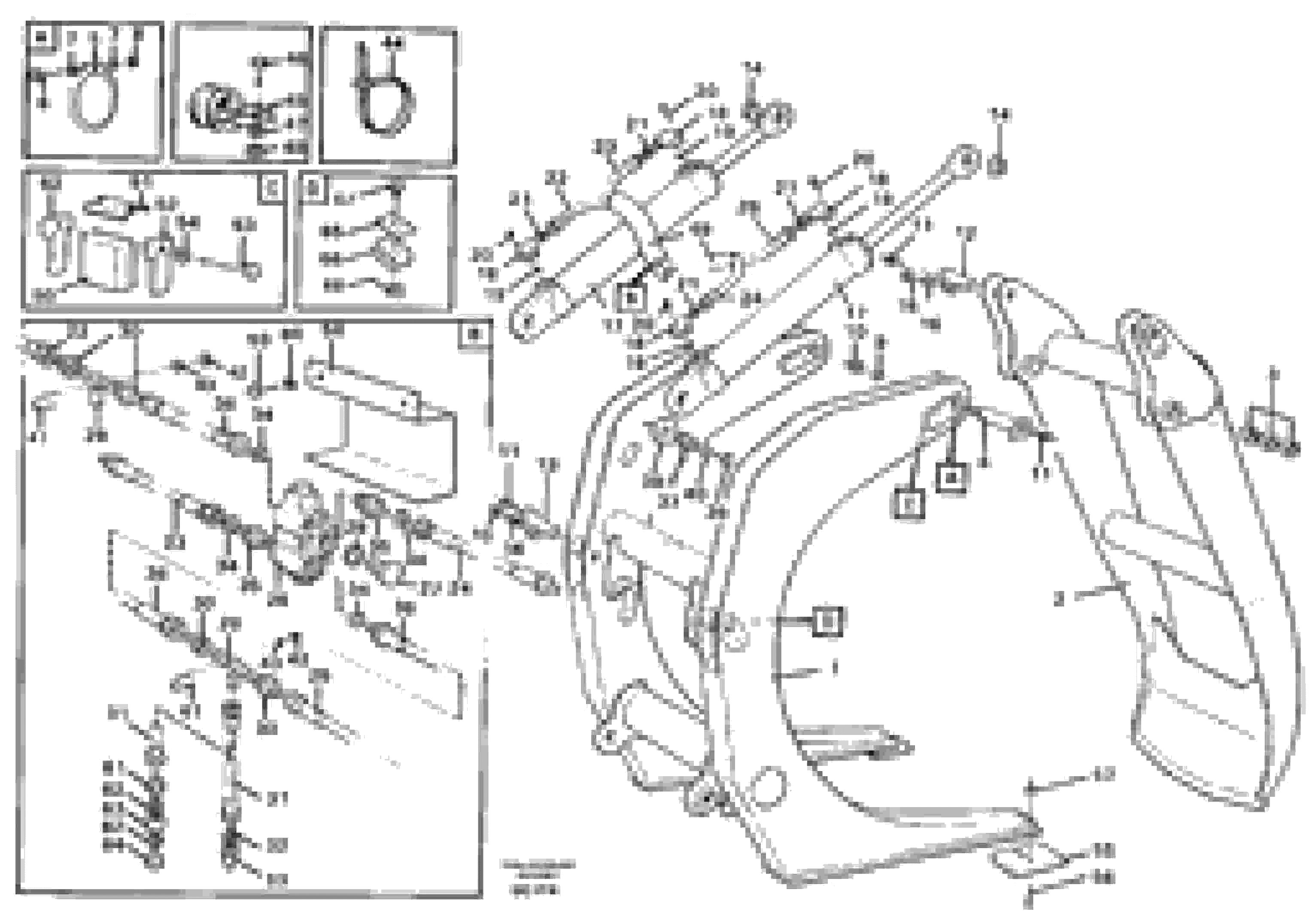 Схема запчастей Volvo L70 - 87258 Whole-stem grapple ATTACHMENTS ATTACHMENTS WHEEL LOADERS GEN. - C