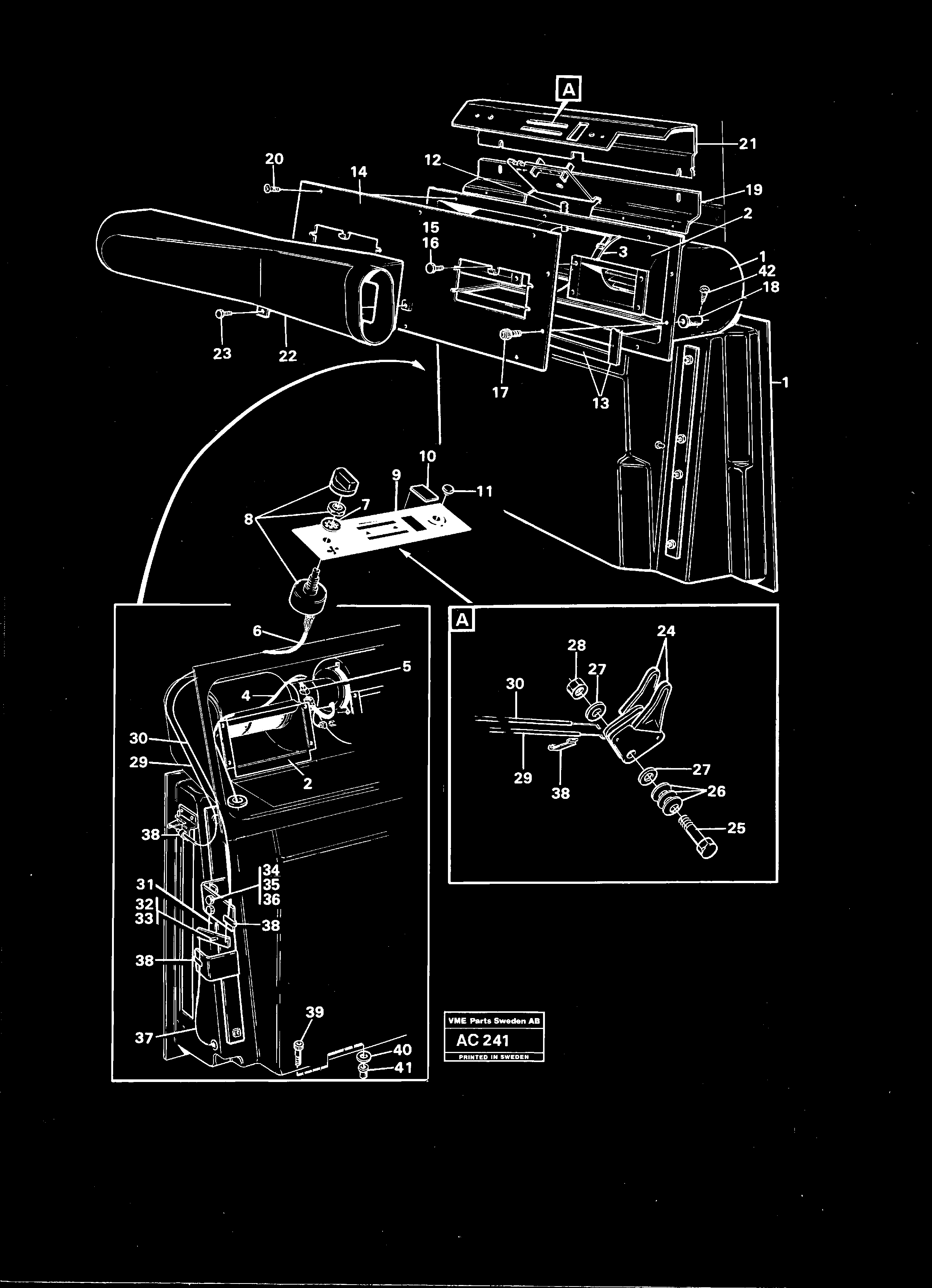 Схема запчастей Volvo L70 - 21391 Controls L70 L70 S/N 7401- / 60501- USA