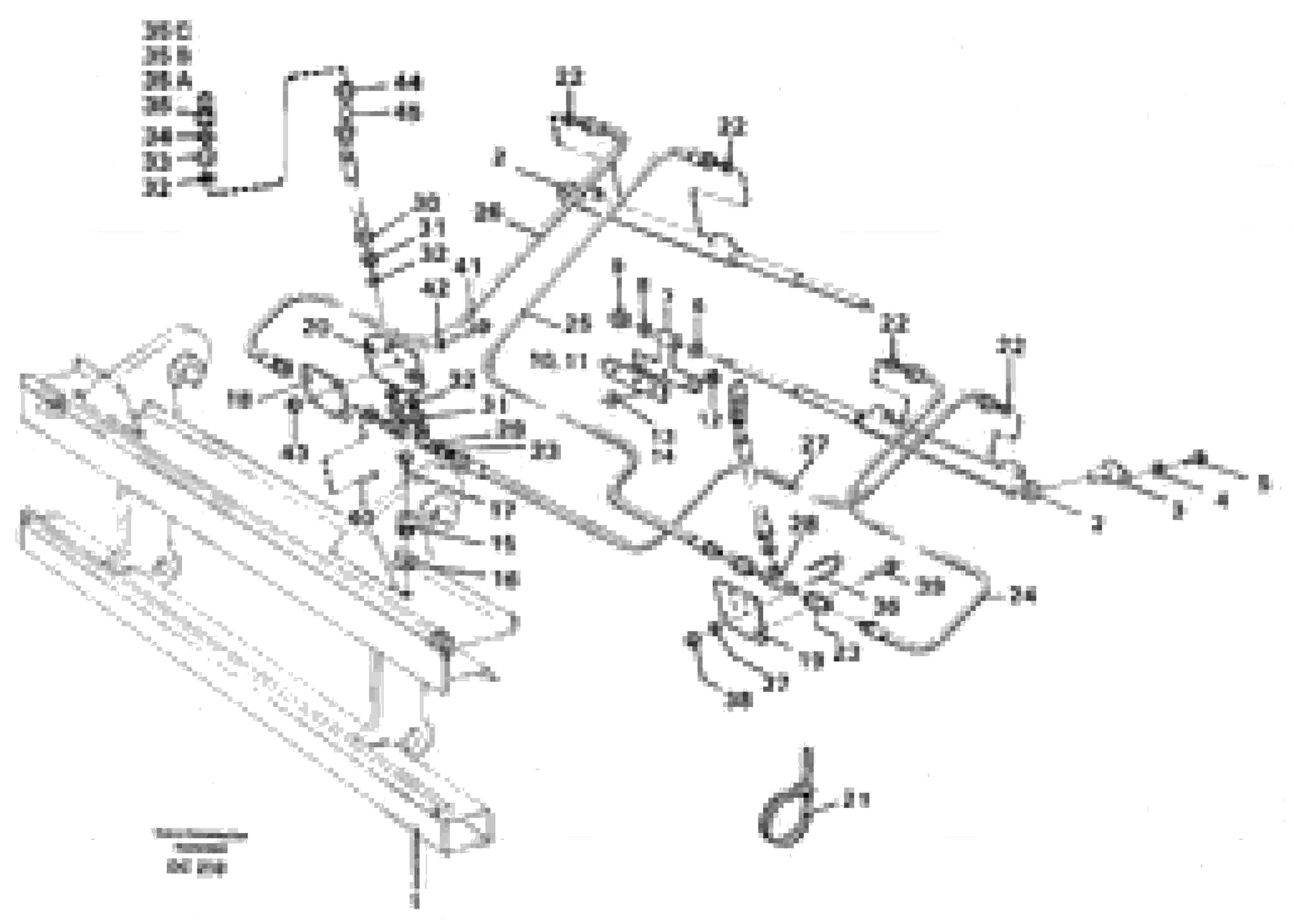 Схема запчастей Volvo L120B - 16368 Fork spreader ATTACHMENTS ATTACHMENTS WHEEL LOADERS GEN. - C