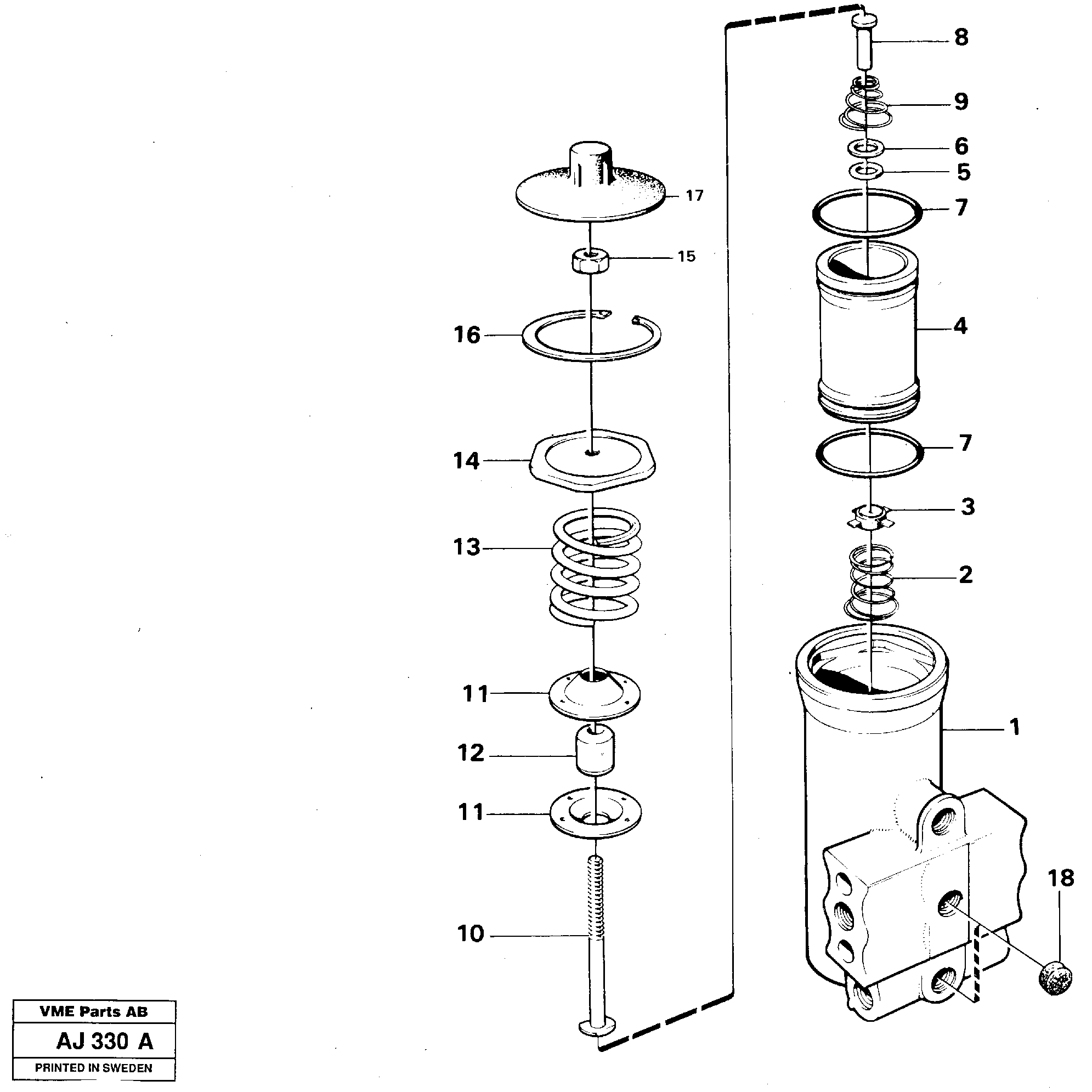 Схема запчастей Volvo L120B - 19810 Regulator L120B VOLVO BM VOLVO BM L120B