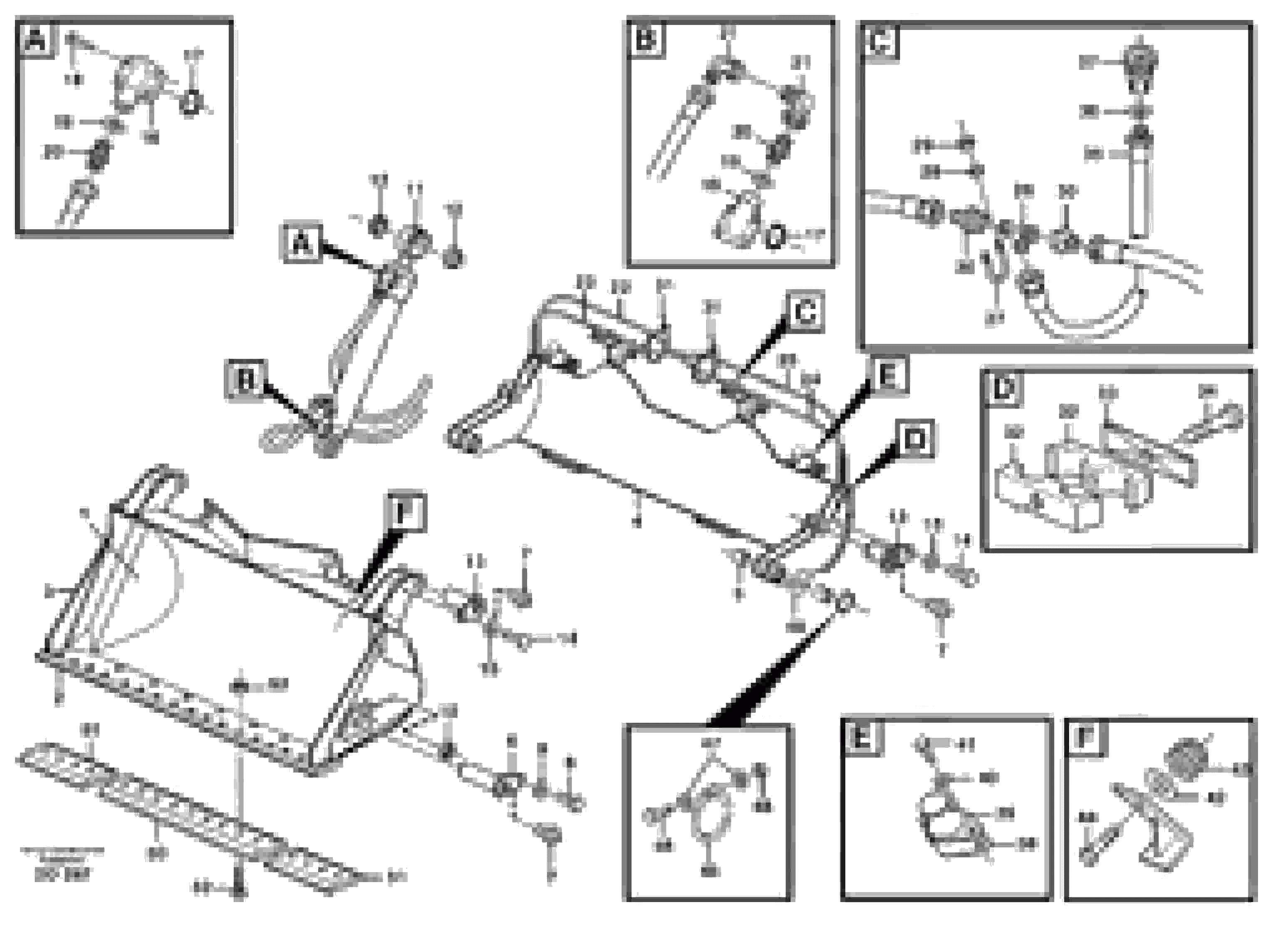 Схема запчастей Volvo L150 - 40101 High-tipping bucket ATTACHMENTS ATTACHMENTS WHEEL LOADERS GEN. - C