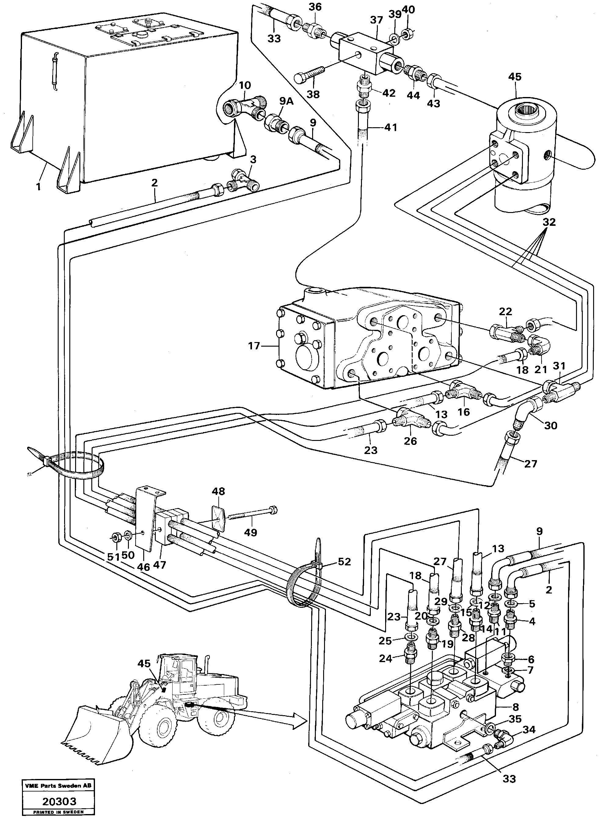 Схема запчастей Volvo L160 - 53293 Comfort Driving Control L160 VOLVO BM L160