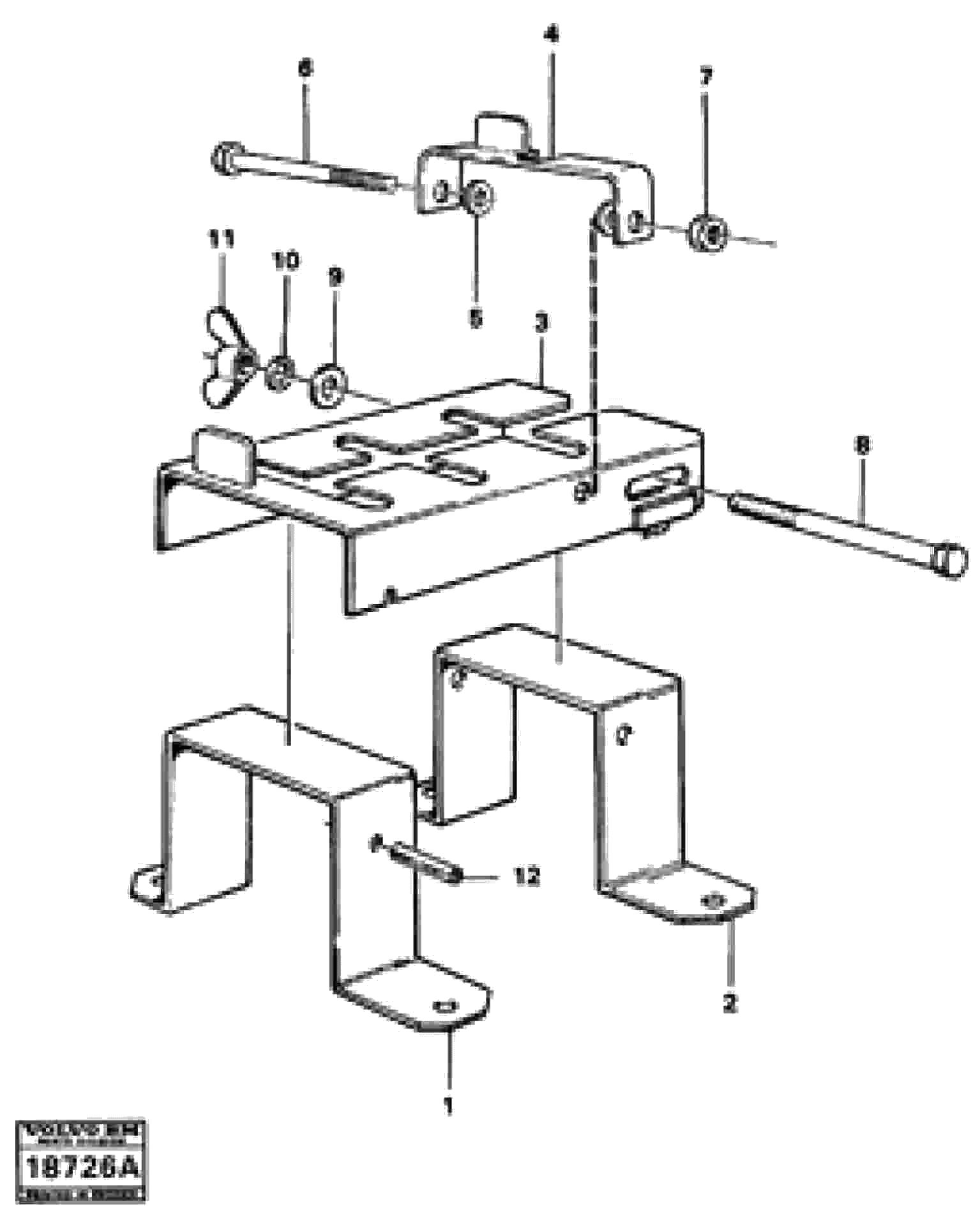 Схема запчастей Volvo L160 - 15460 Level lock L160 VOLVO BM L160