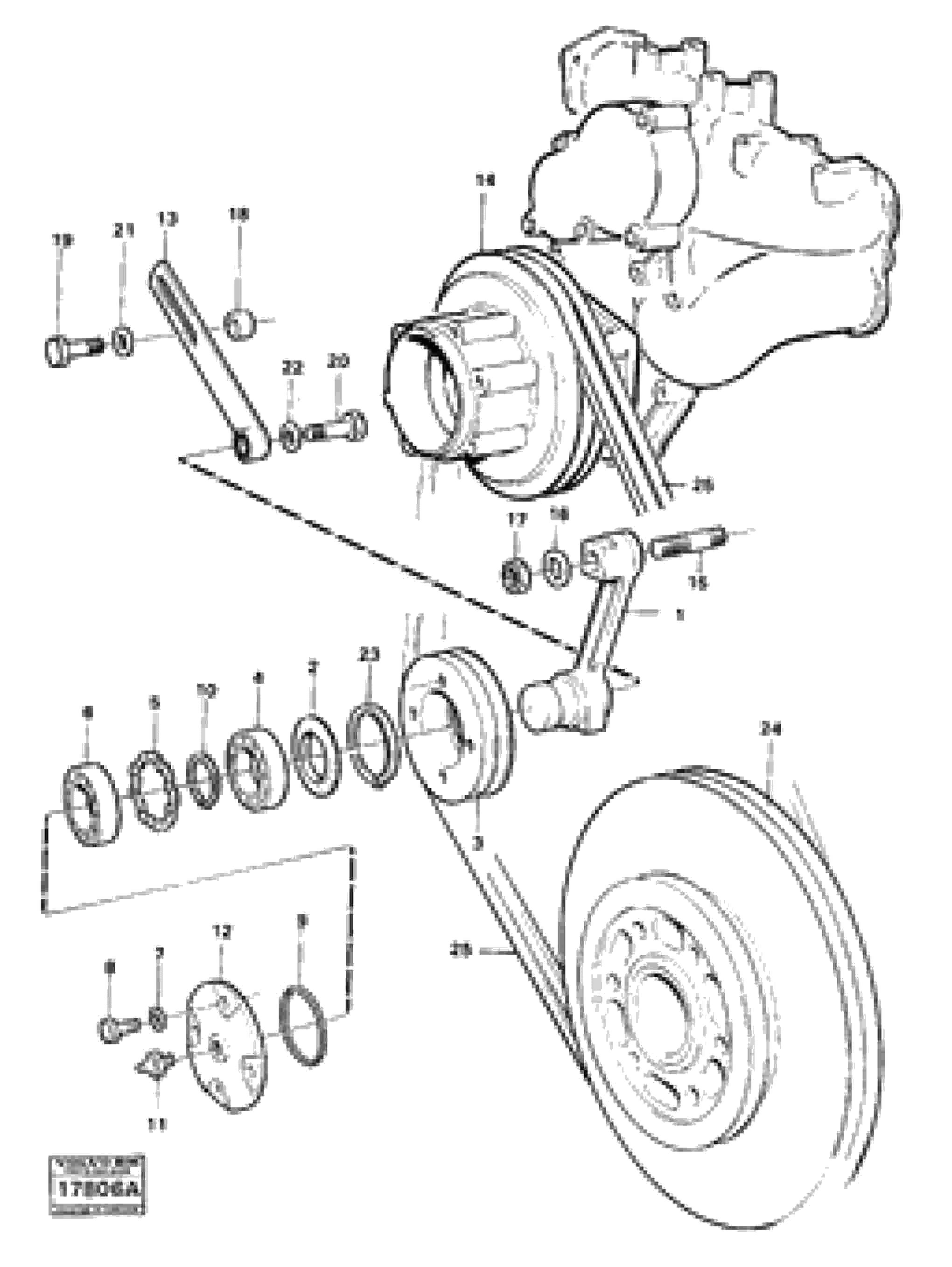 Схема запчастей Volvo L160 - 65949 Belt transmission L160 VOLVO BM L160