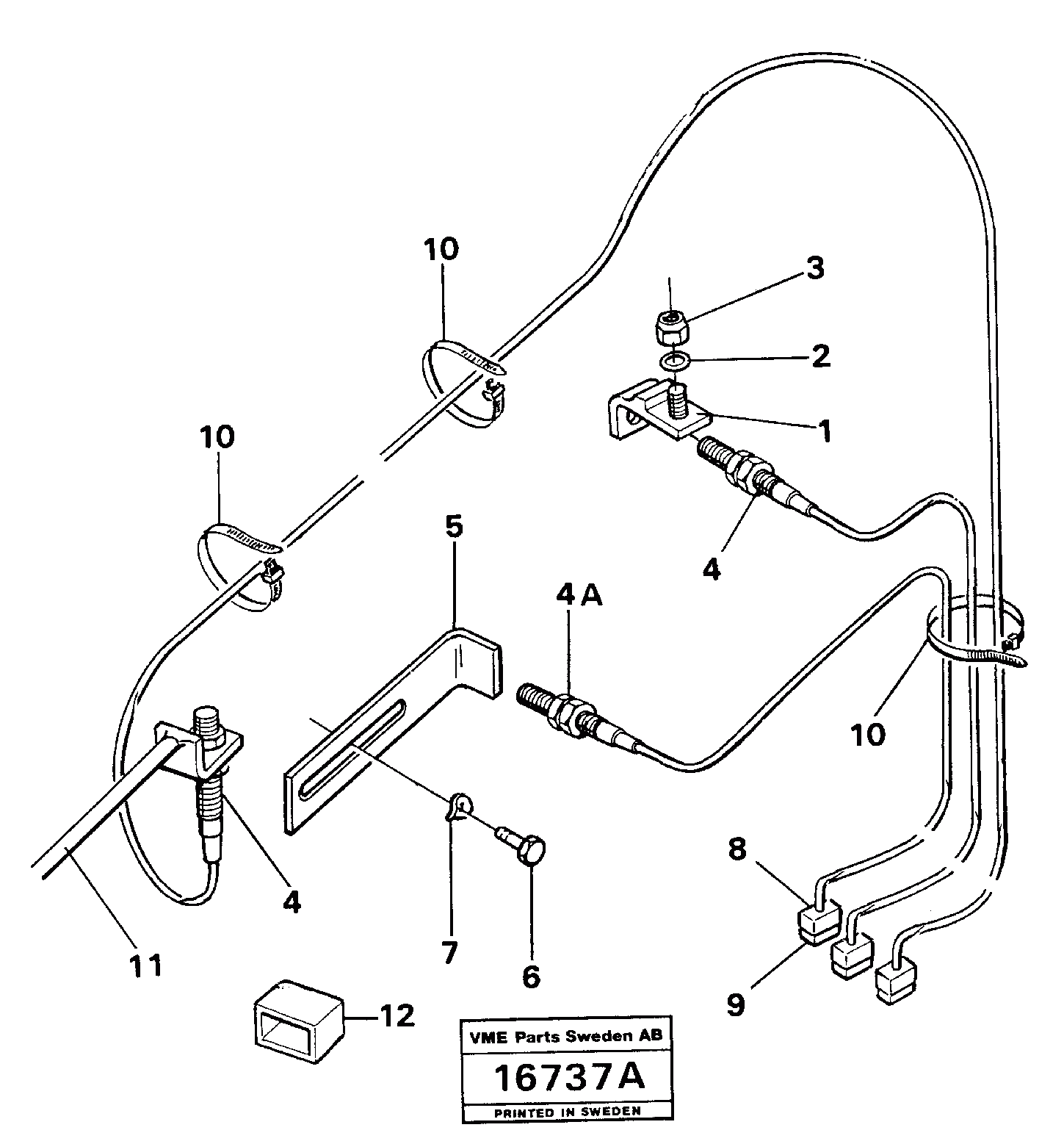 Схема запчастей Volvo L160 - 39951 Bucket automatic and lift automatic L160 VOLVO BM L160