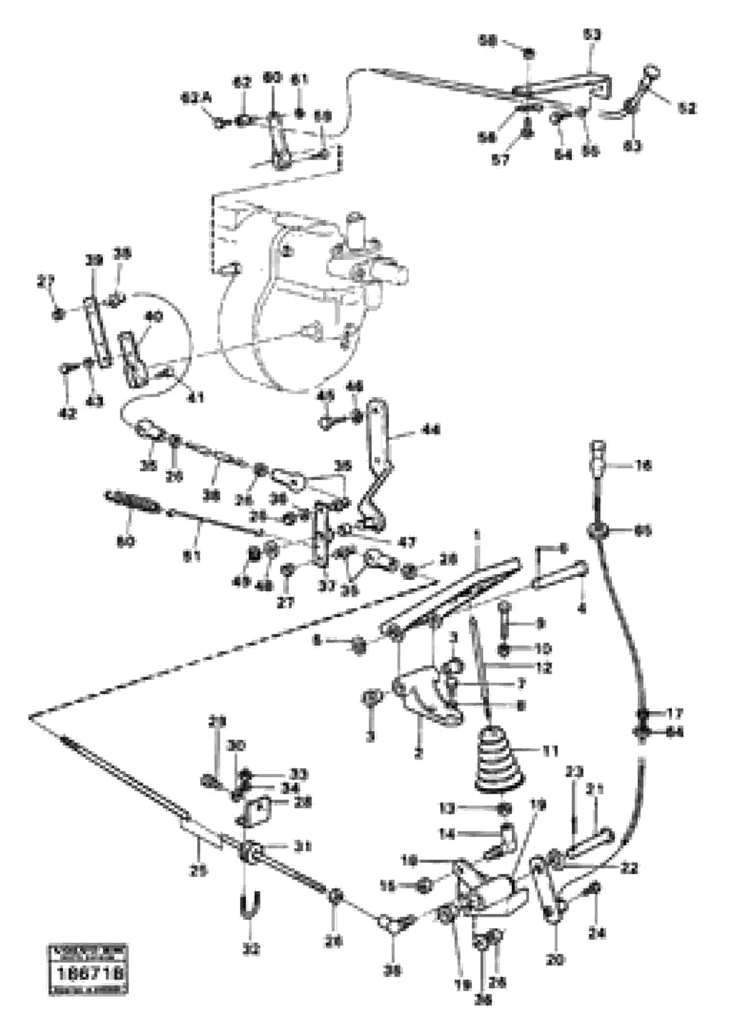 Схема запчастей Volvo L160 - 73263 Regulator control L160 VOLVO BM L160