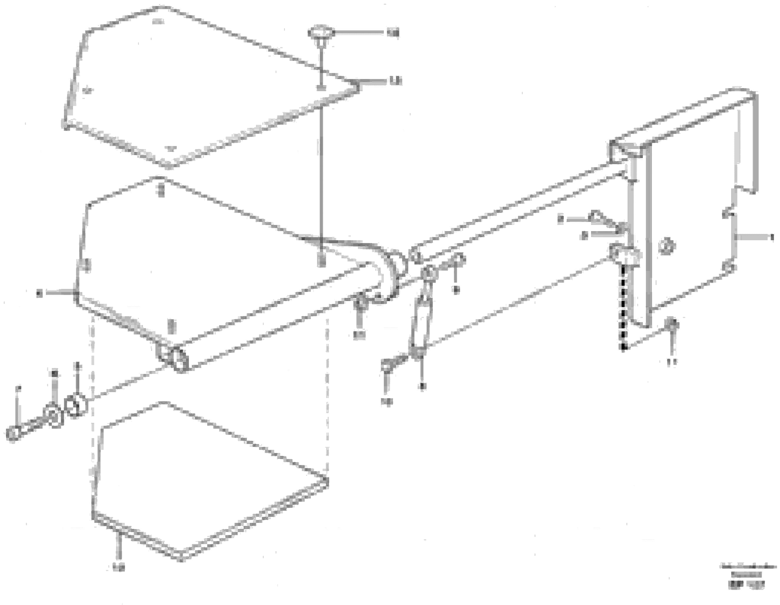Схема запчастей Volvo L110E - 20406 Instructors seat L110E S/N 1002 - 2165 SWE, 60001- USA,70201-70257BRA