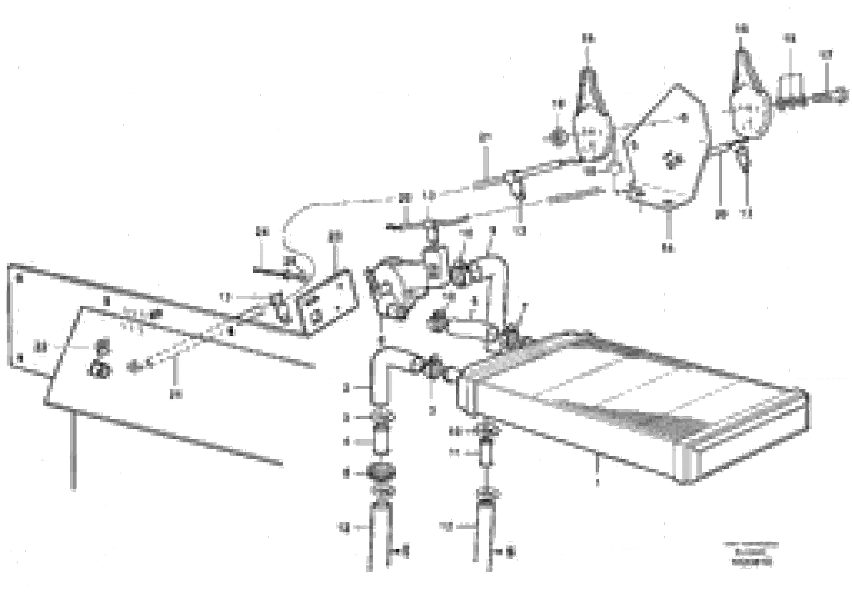 Схема запчастей Volvo L110E - 75087 Radiator and control L110E S/N 2202- SWE, 61001- USA, 70401-BRA
