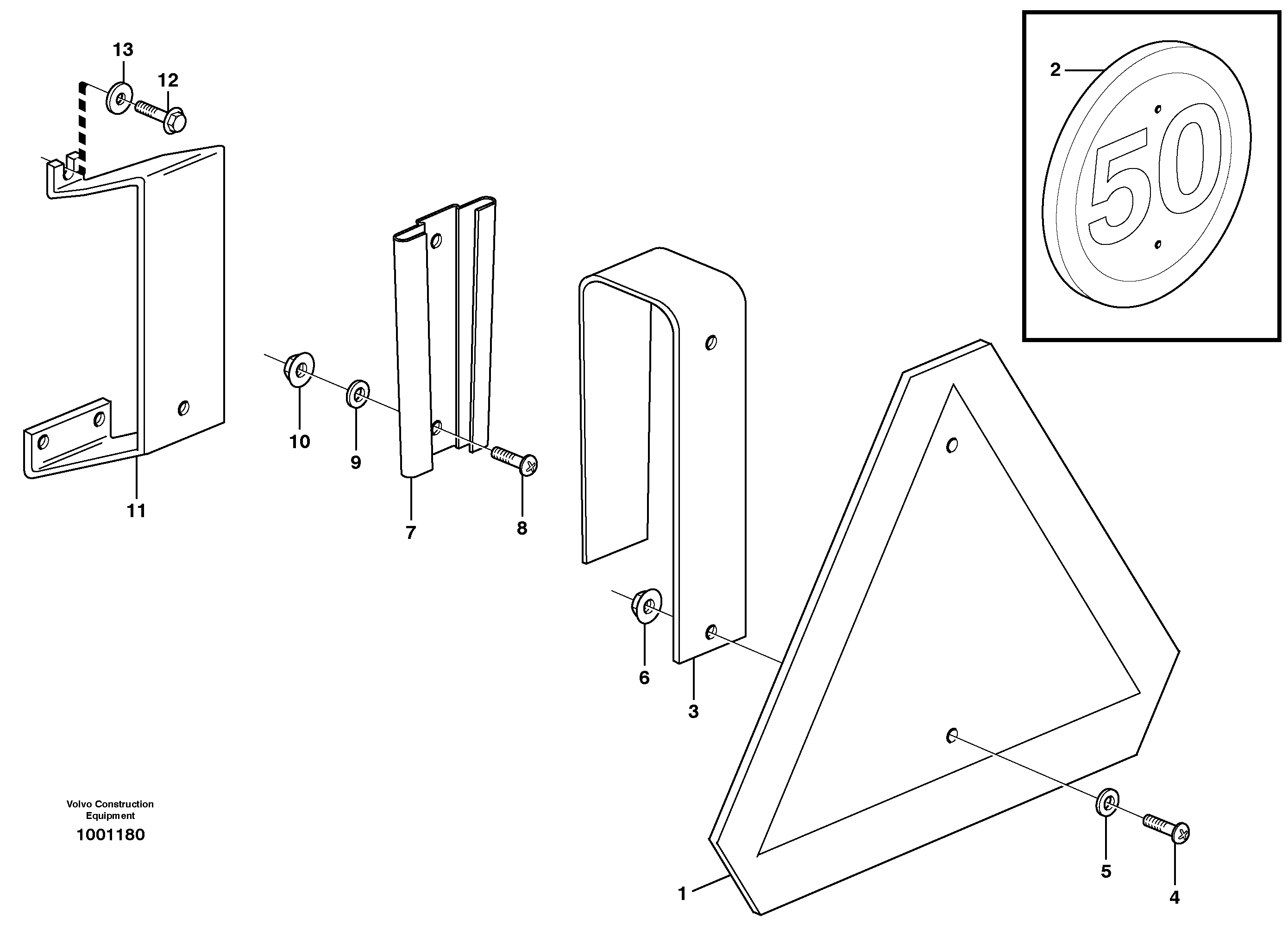 Схема запчастей Volvo L110E - 64354 LGF - sign L110E S/N 1002 - 2165 SWE, 60001- USA,70201-70257BRA