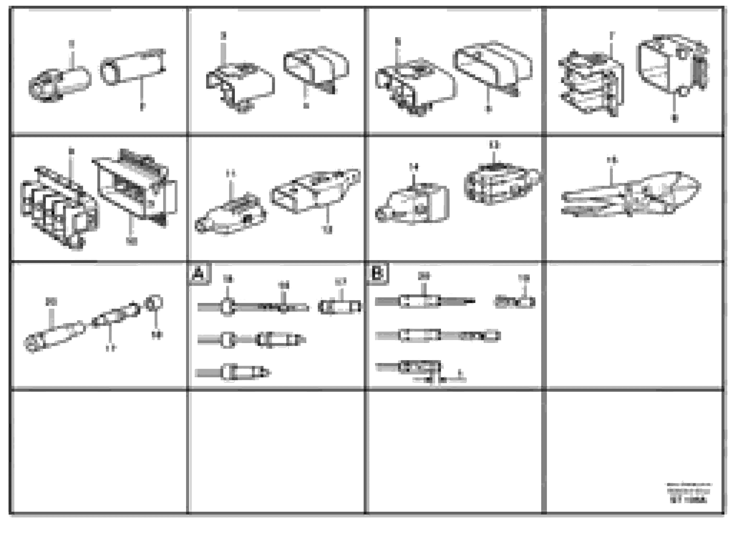 Схема запчастей Volvo L180E - 55692 Humidity-proof connections L180E S/N 5004 - 7398 S/N 62501 - 62543 USA