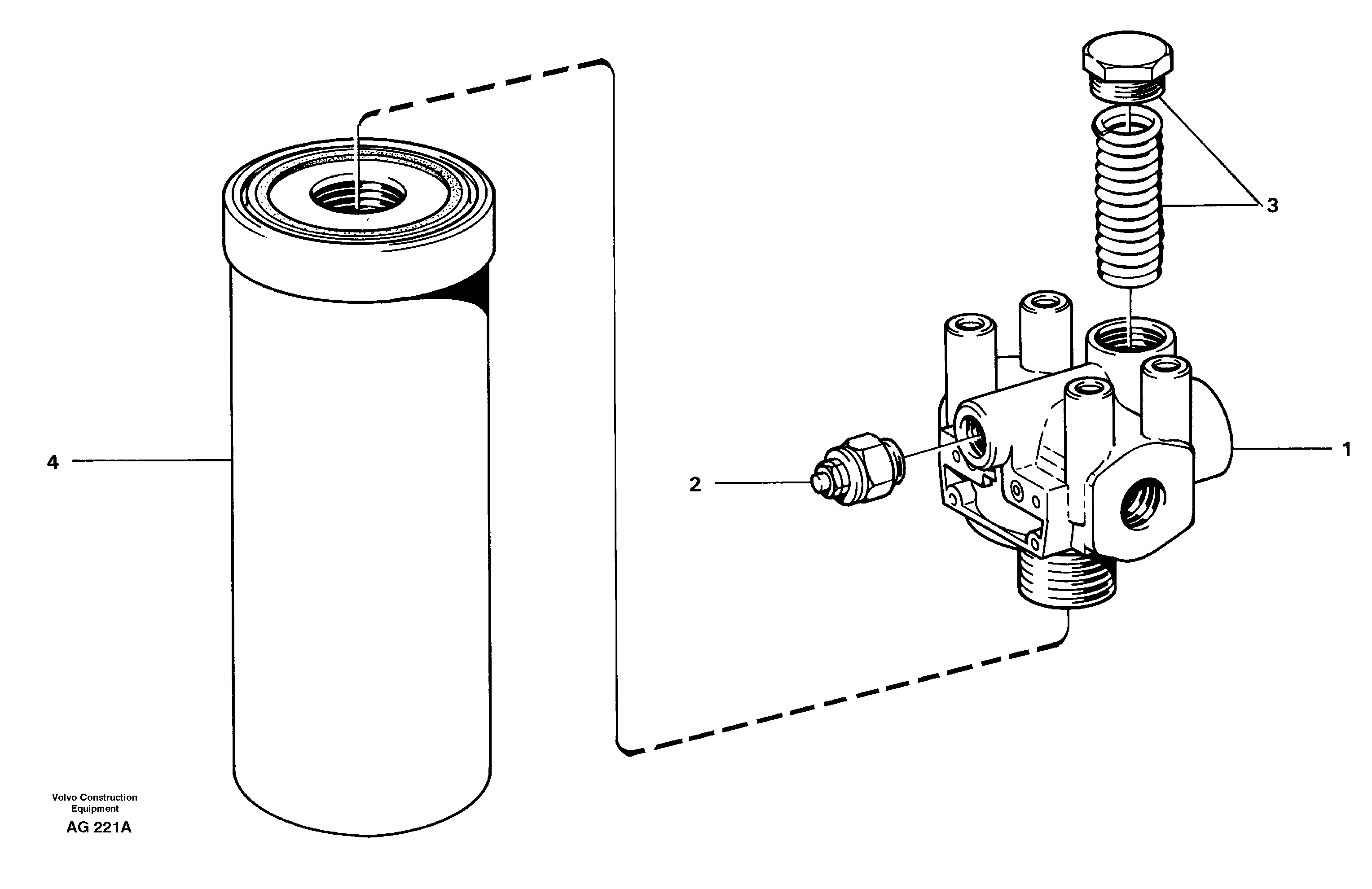 Схема запчастей Volvo L50C - 28456 Фильтр топливный L50B/L50C VOLVO BM VOLVO BM L50B/L50C SER NO - 10966