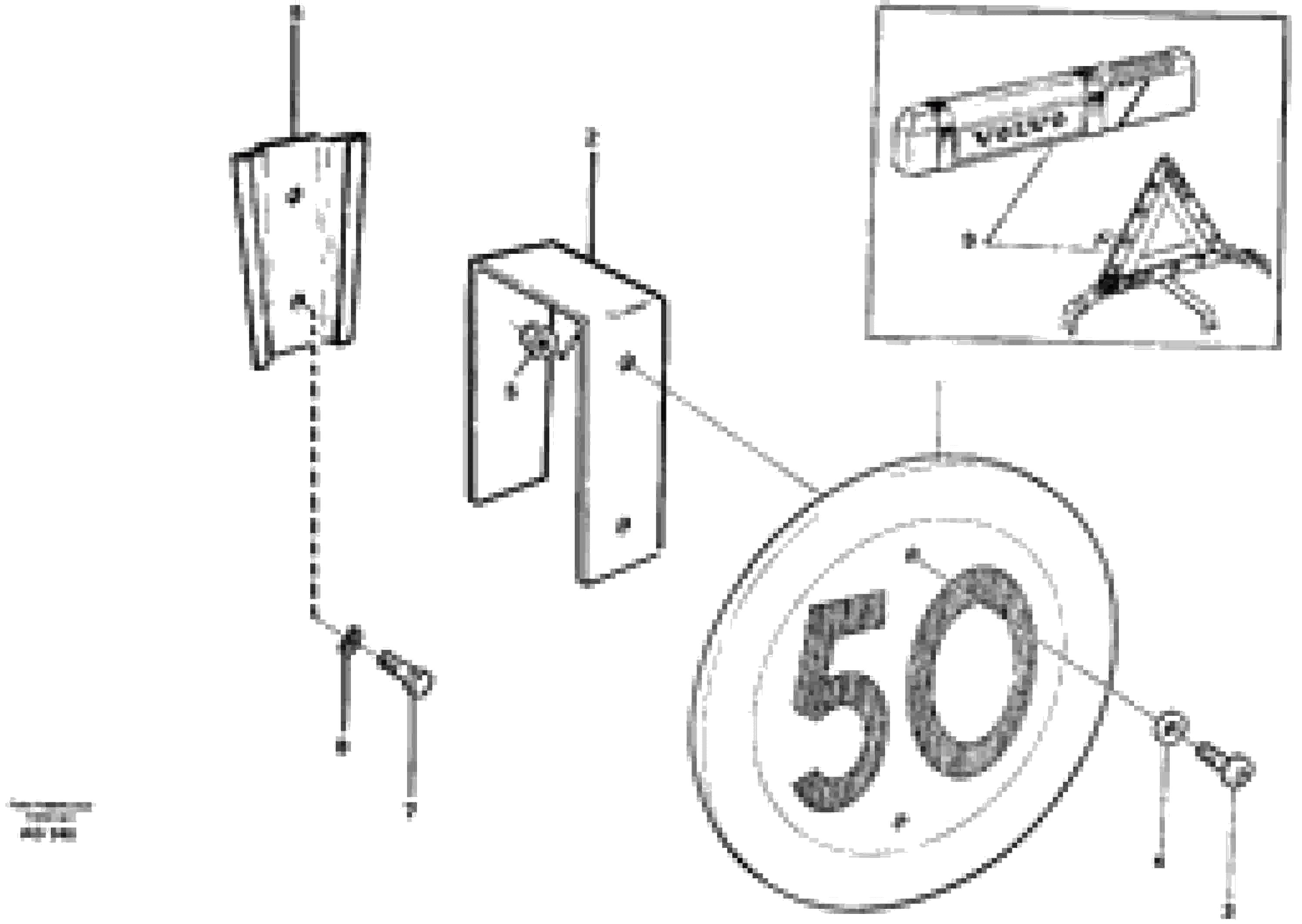 Схема запчастей Volvo L50C - 2273 50 km/h Sign L50B/L50C VOLVO BM VOLVO BM L50B/L50C SER NO - 10966