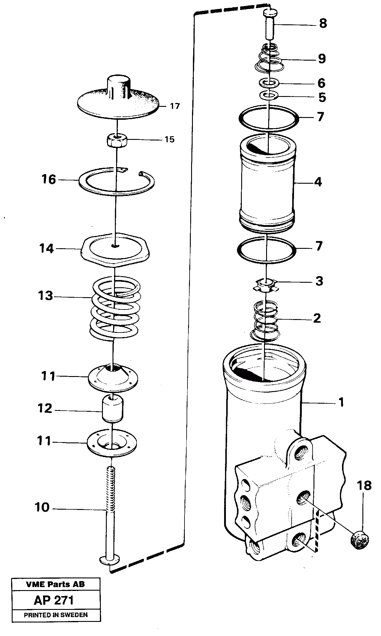 Схема запчастей Volvo L120C - 12301 Regulator L120C VOLVO BM VOLVO BM L120C SER NO - 11318