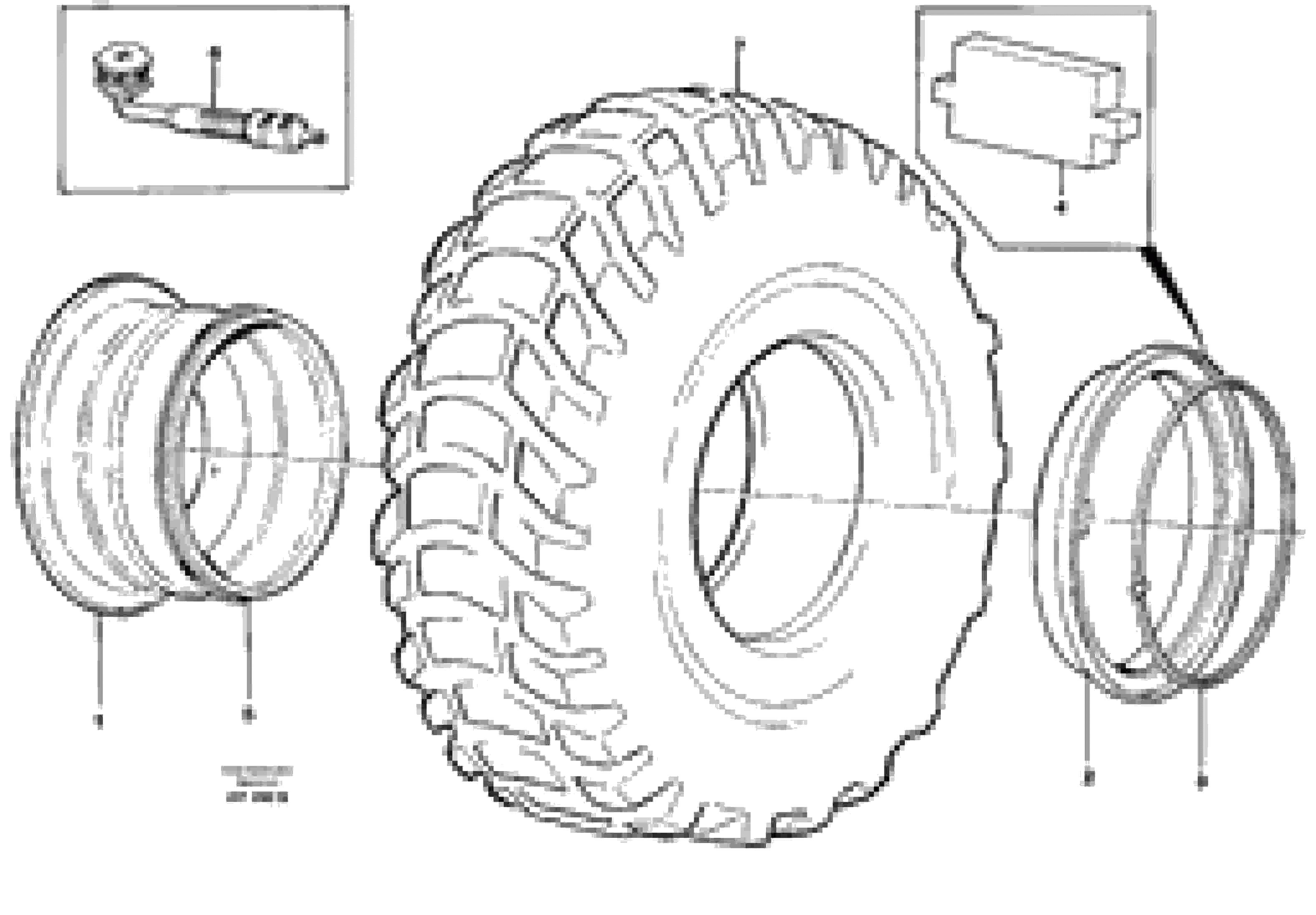 Схема запчастей Volvo L120C - 12554 Wheel L120C VOLVO BM VOLVO BM L120C SER NO - 11318